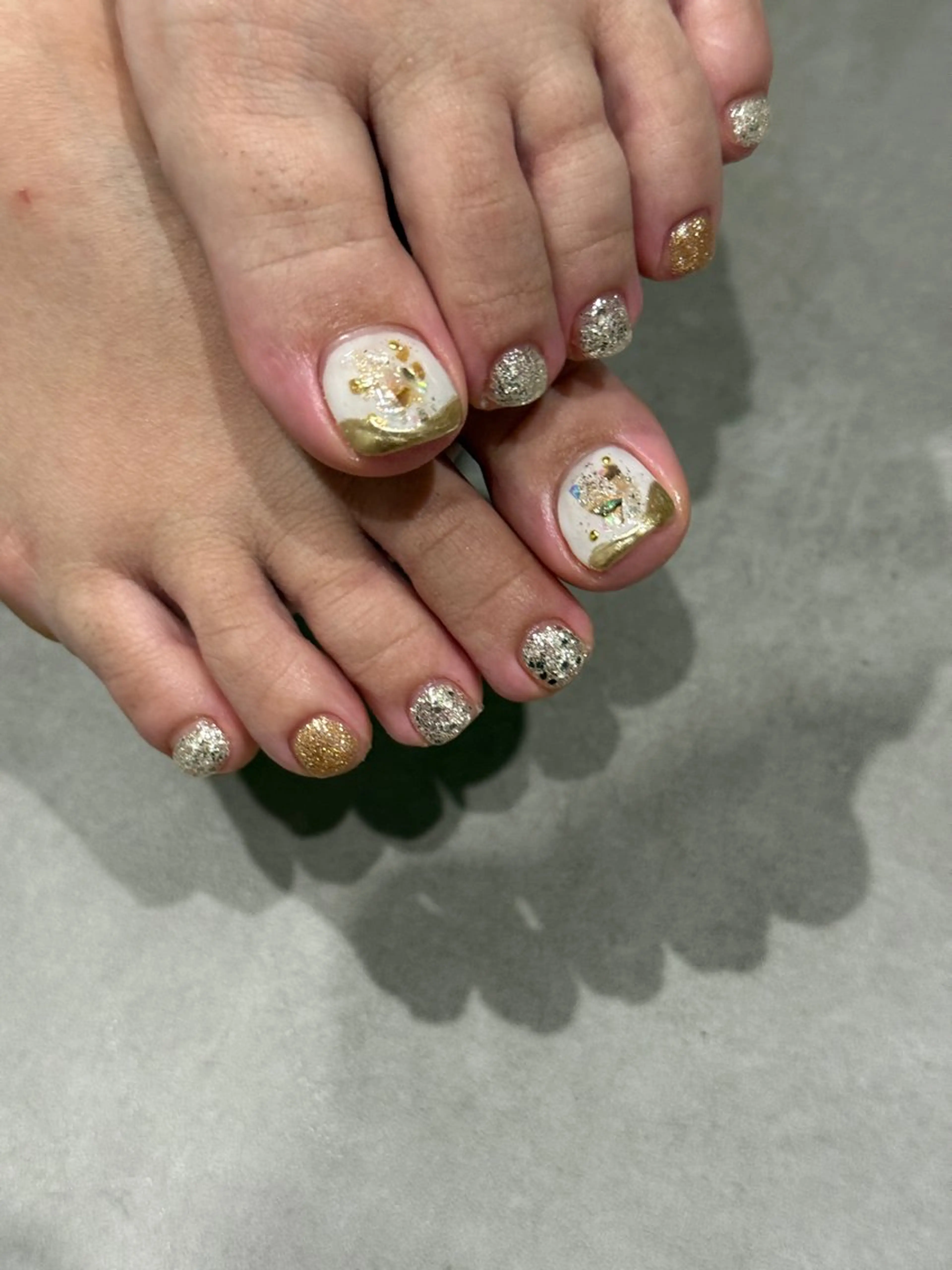 ネイル フットネイル A/gan nail salonのネイルデザイン