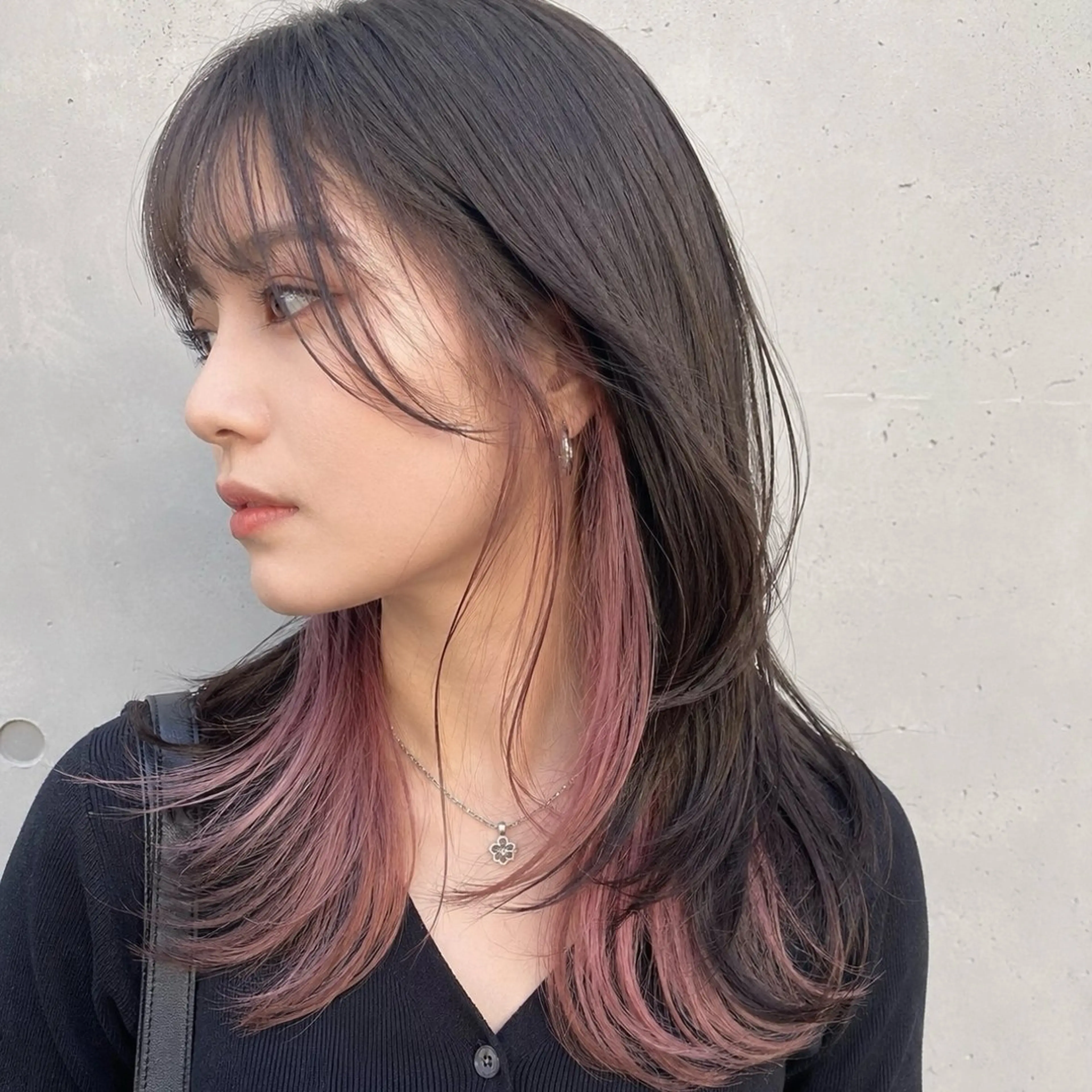 💕【お洒落女子必見】💕インナーorアウターブリーチ➕全体透明感カラー➕高保湿トリートメント(ケアブリーチ)の写真