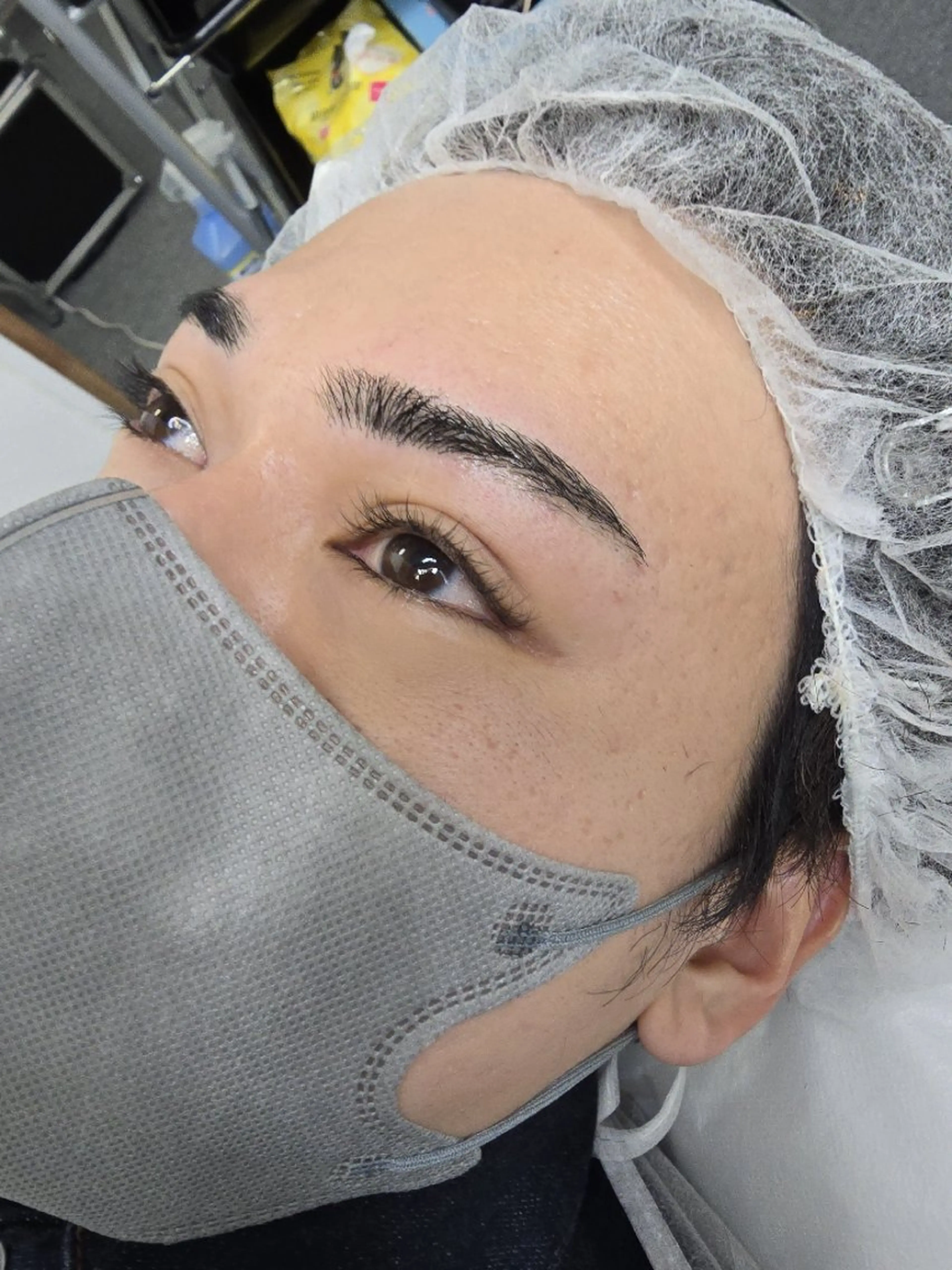 ブロウワックス(カット含む)の写真