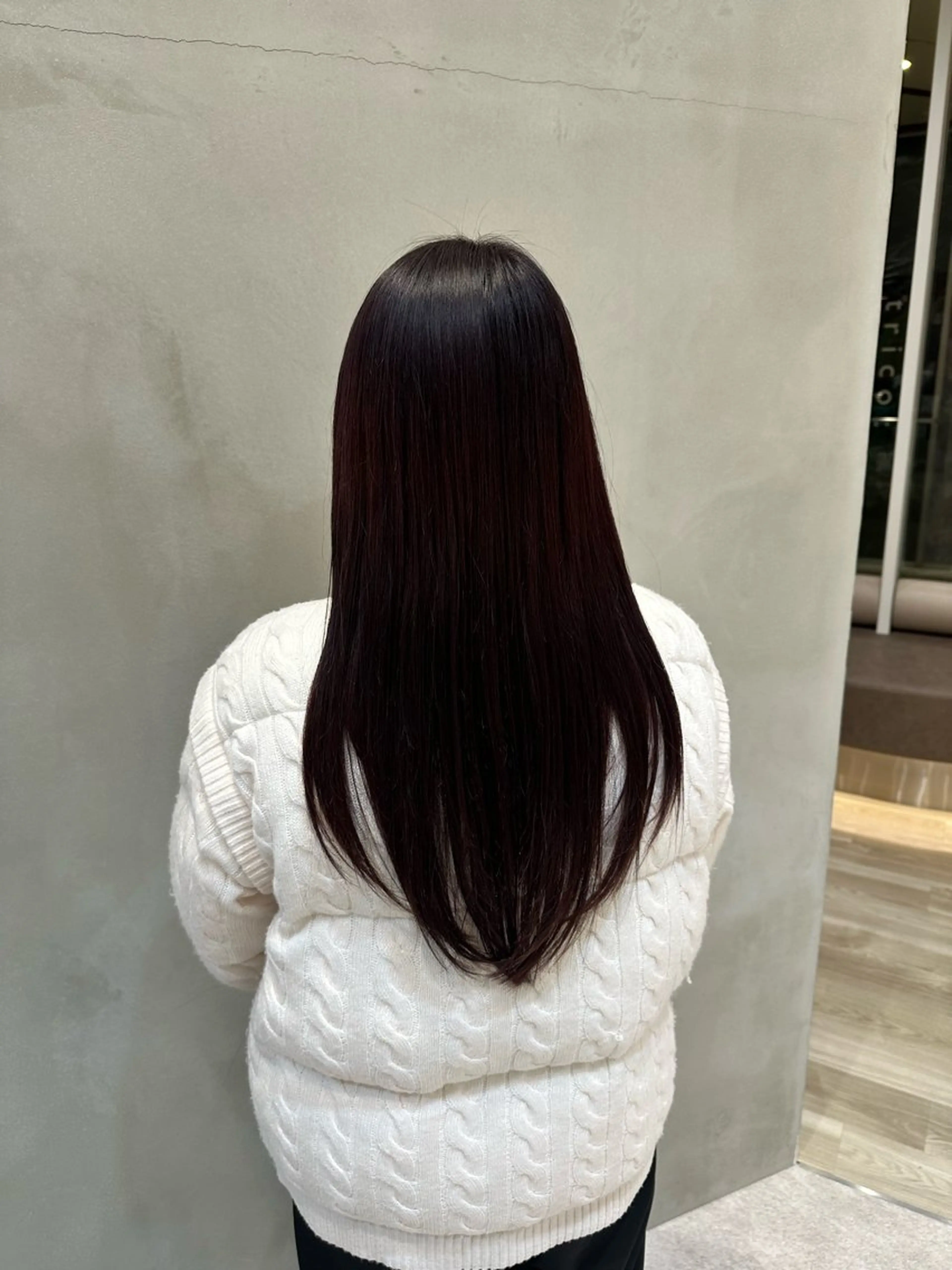 ロング ヘアカラー トリートメント 透明感カラー/伊藤 陸/soigneのヘアスタイル
