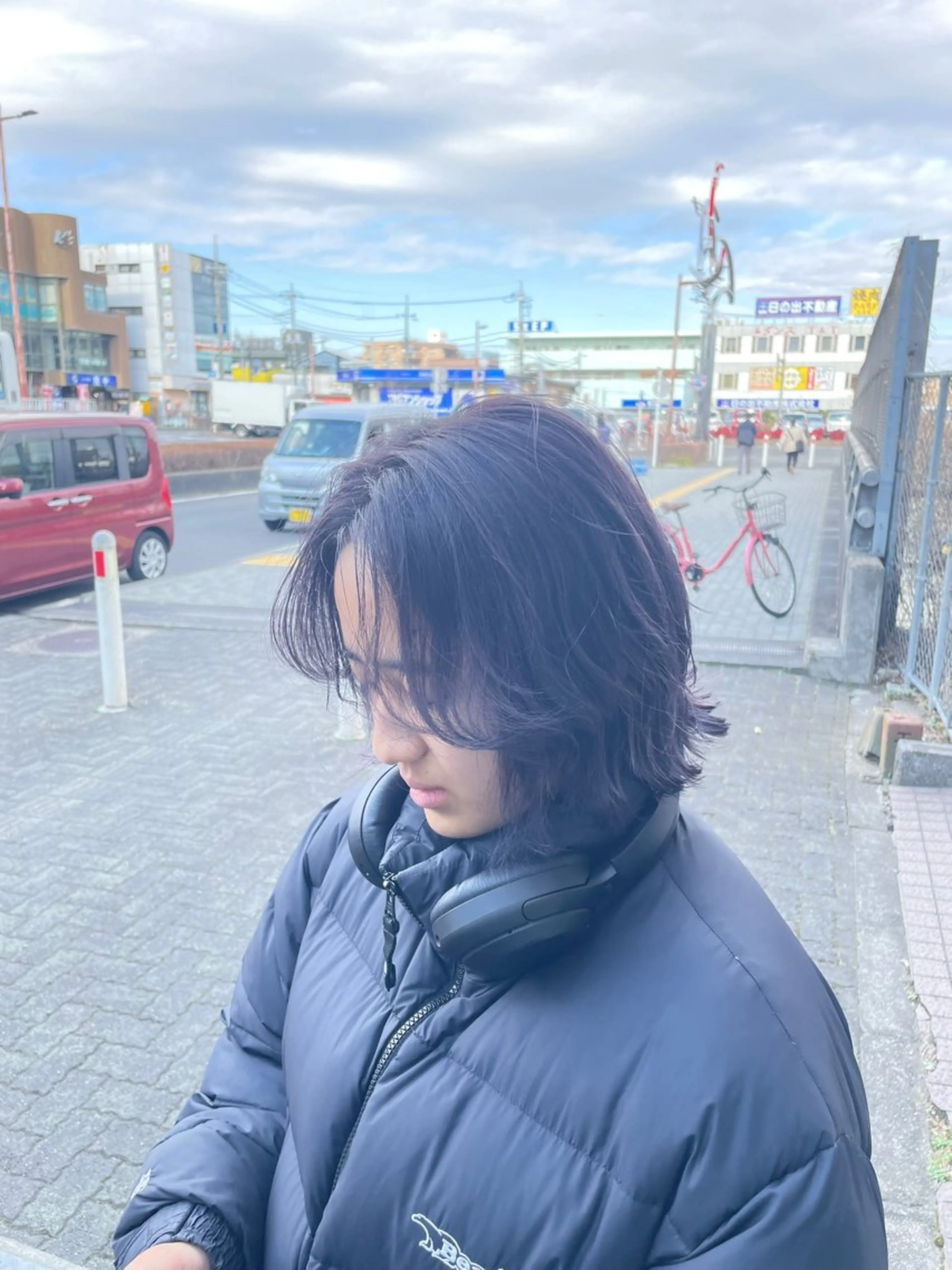 ミディアム カラー カット 🎀ゆい🎀 髪質改善カラー🎀のヘアスタイル