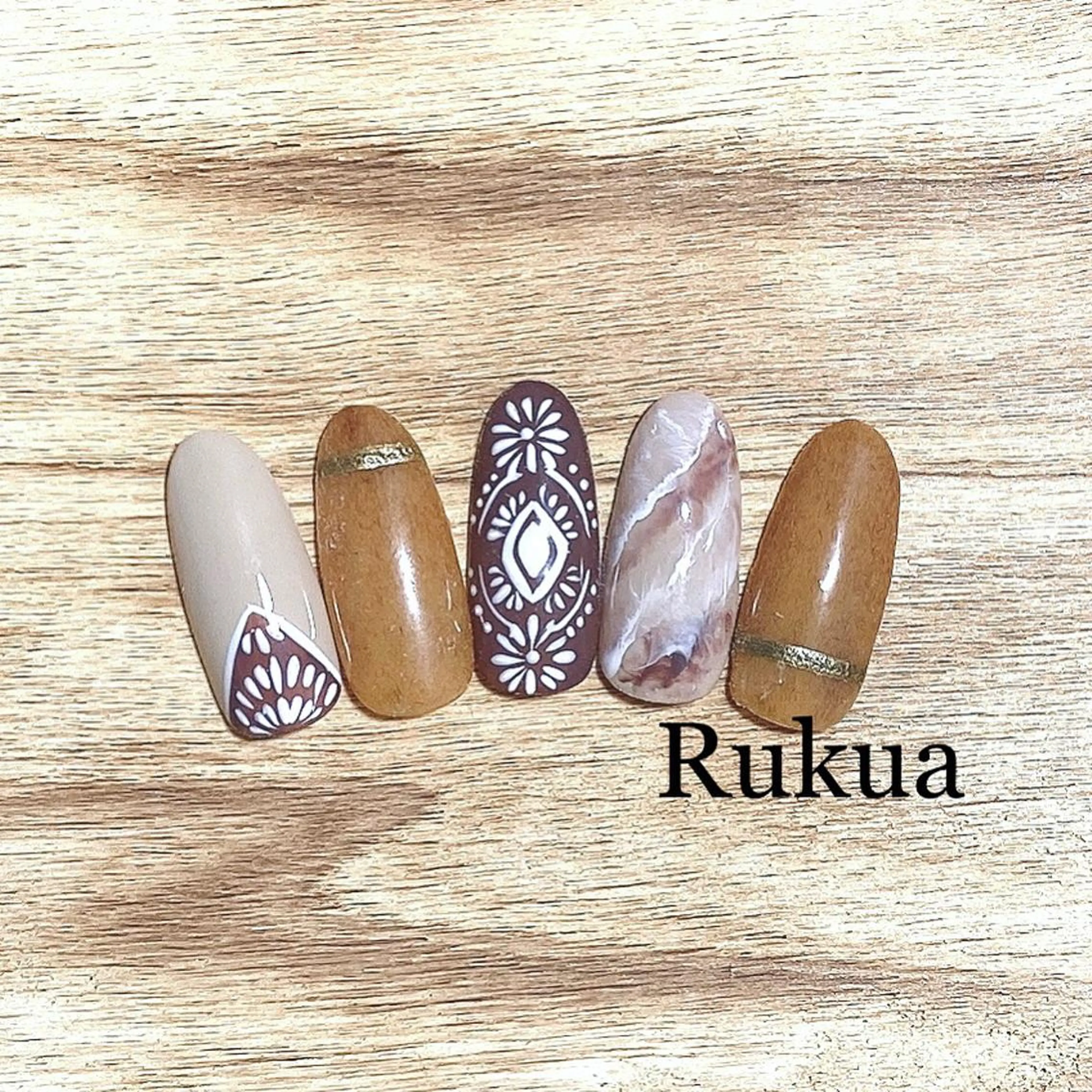 ネイル Rukua Nのマツエク・マツパデザイン
