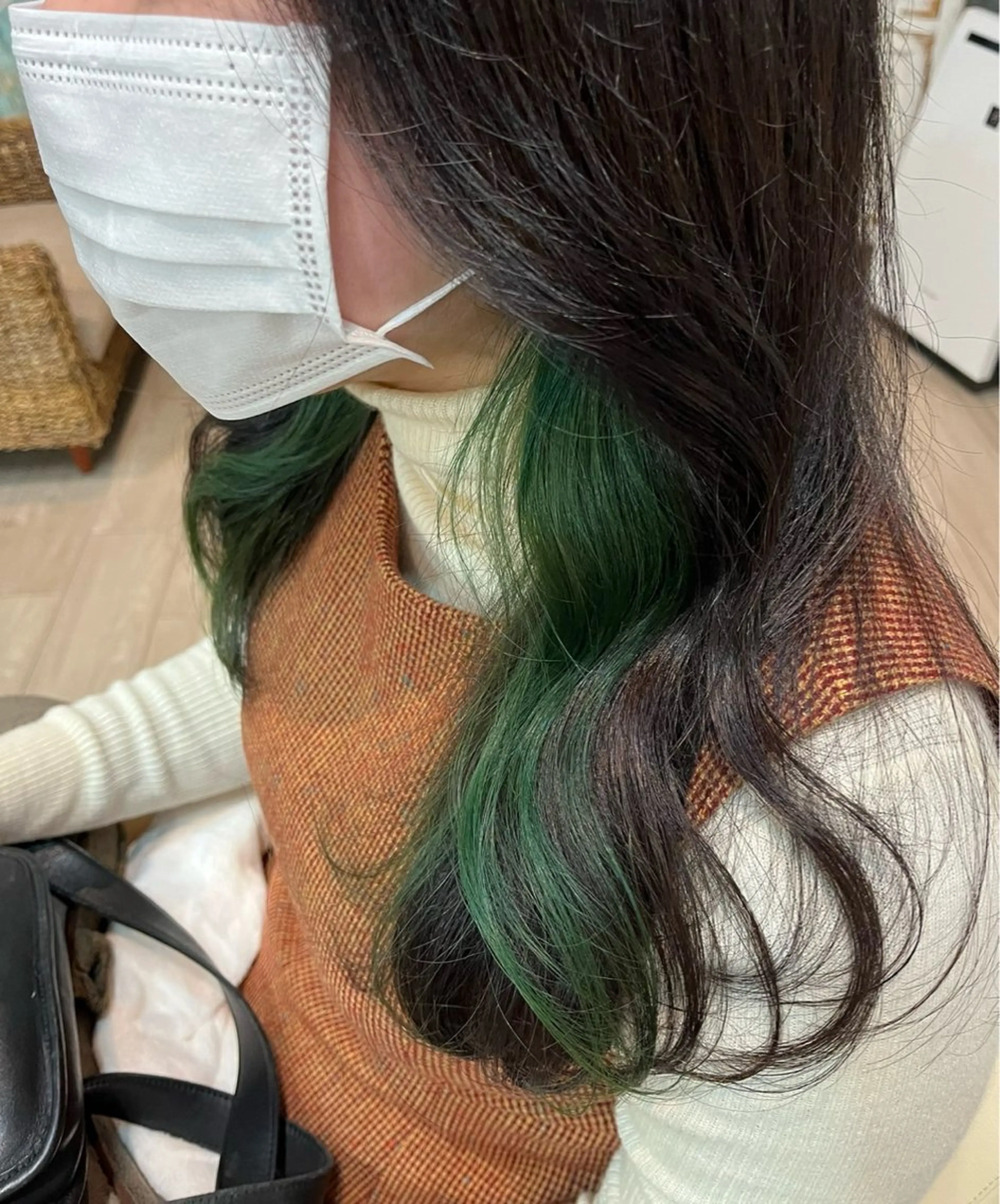 ミディアム 暖色カラー💞 菊地しおんのヘアスタイル