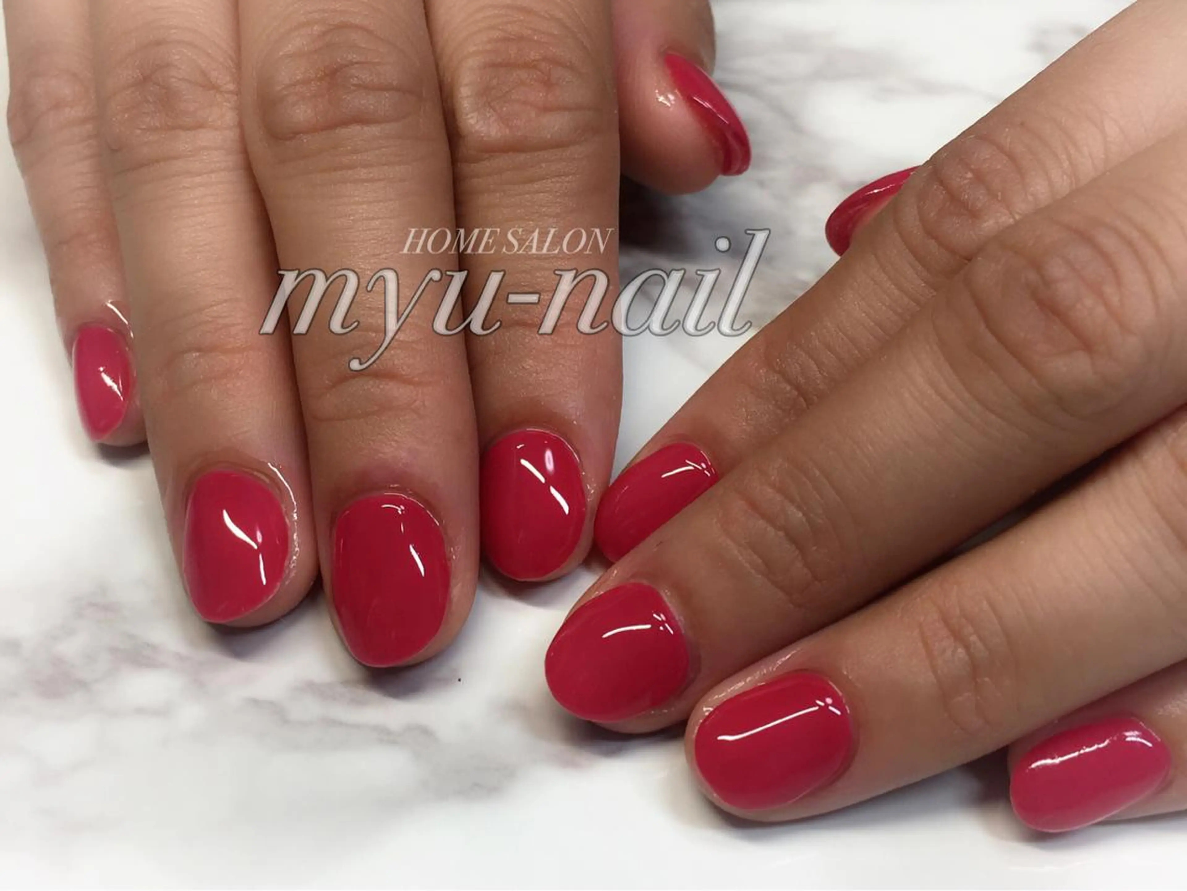 ネイル ハンドネイル ホームサロン myu-nailのネイルデザイン