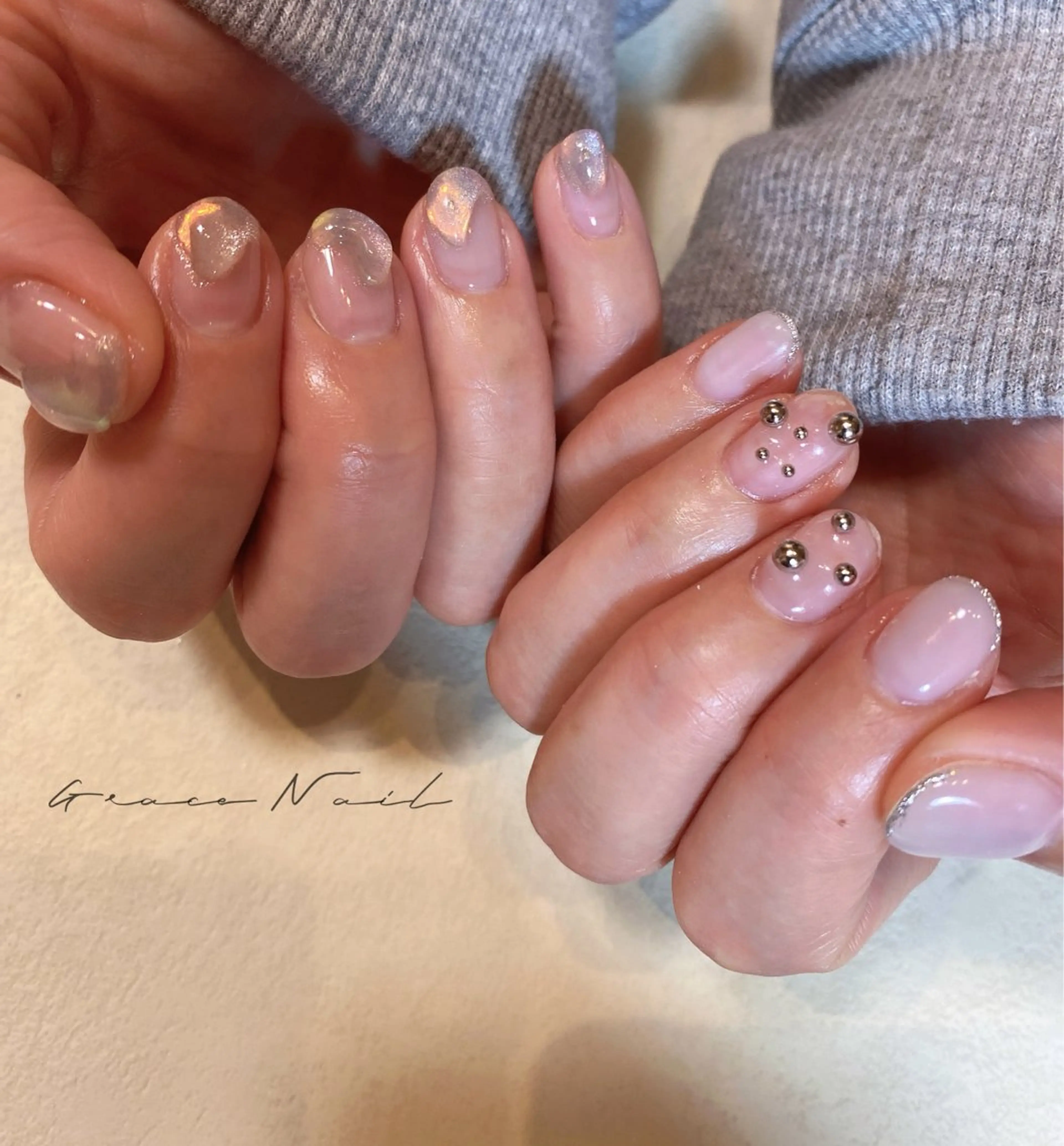 ネイル ハンドネイル ☆*｡Grace Nail｡*☆のネイルデザイン