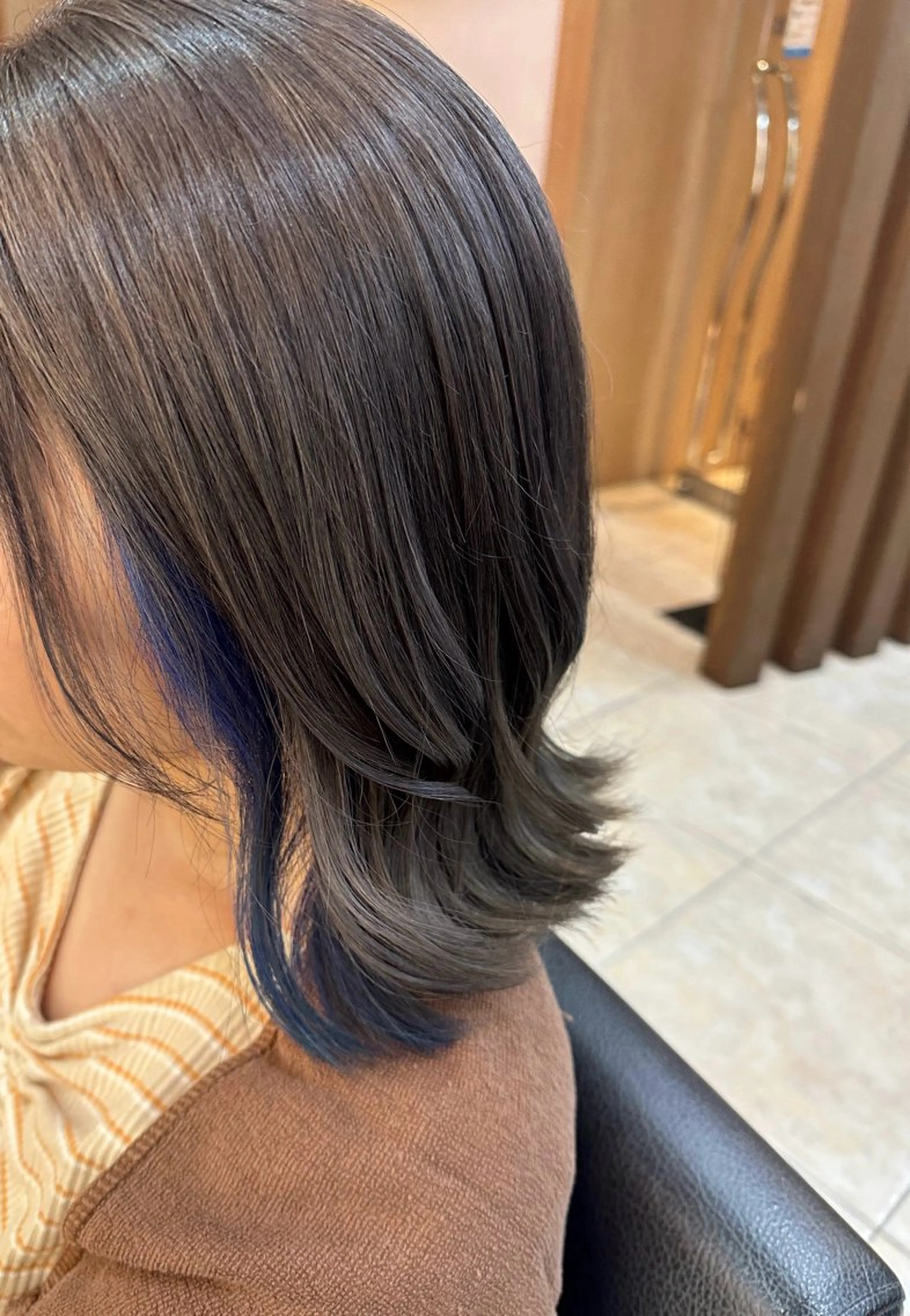 ✨さりげなくおしゃれに✨インナーカラー🍀の写真