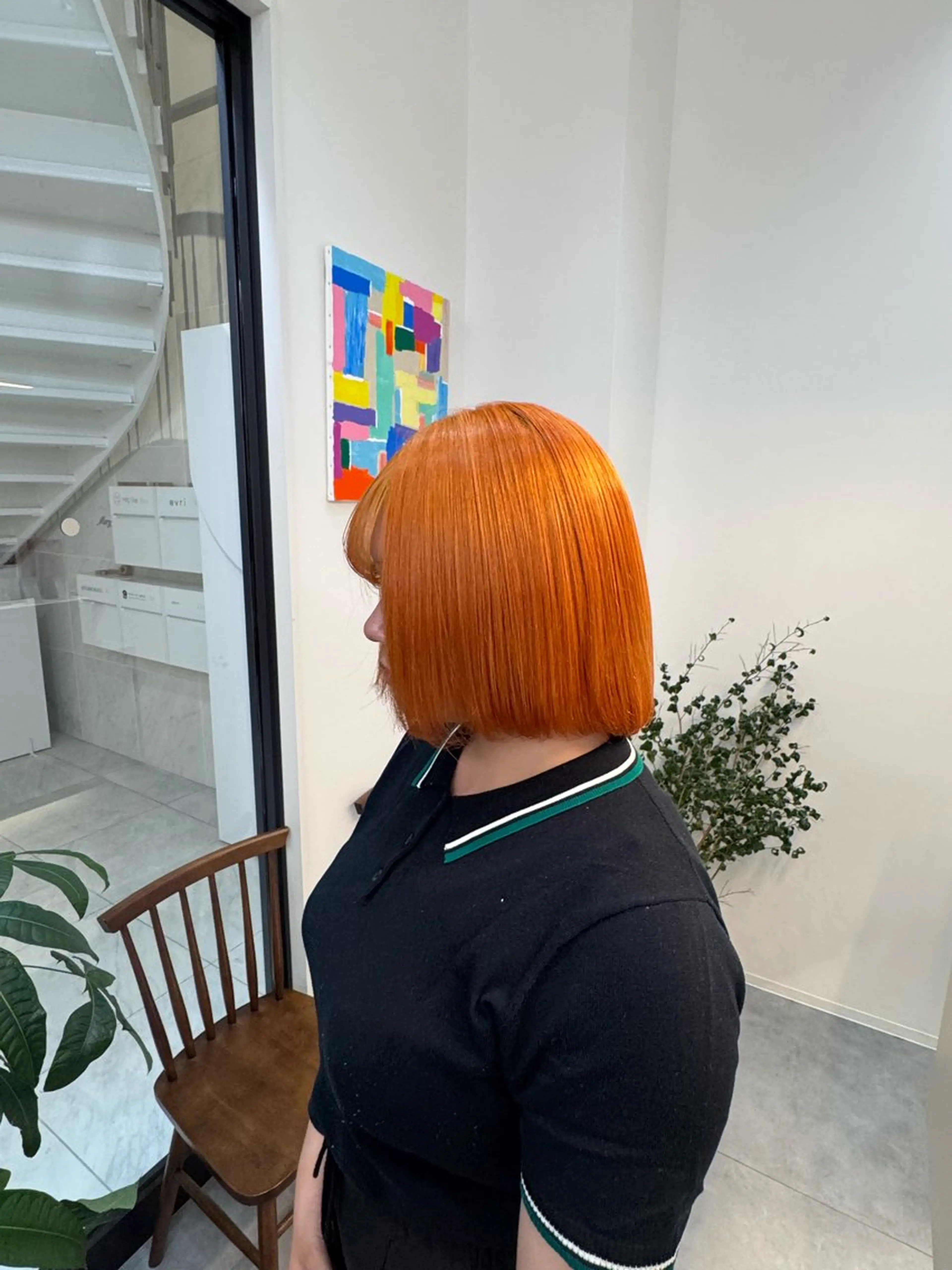 ショート カラー 井端 千尋のヘアスタイル