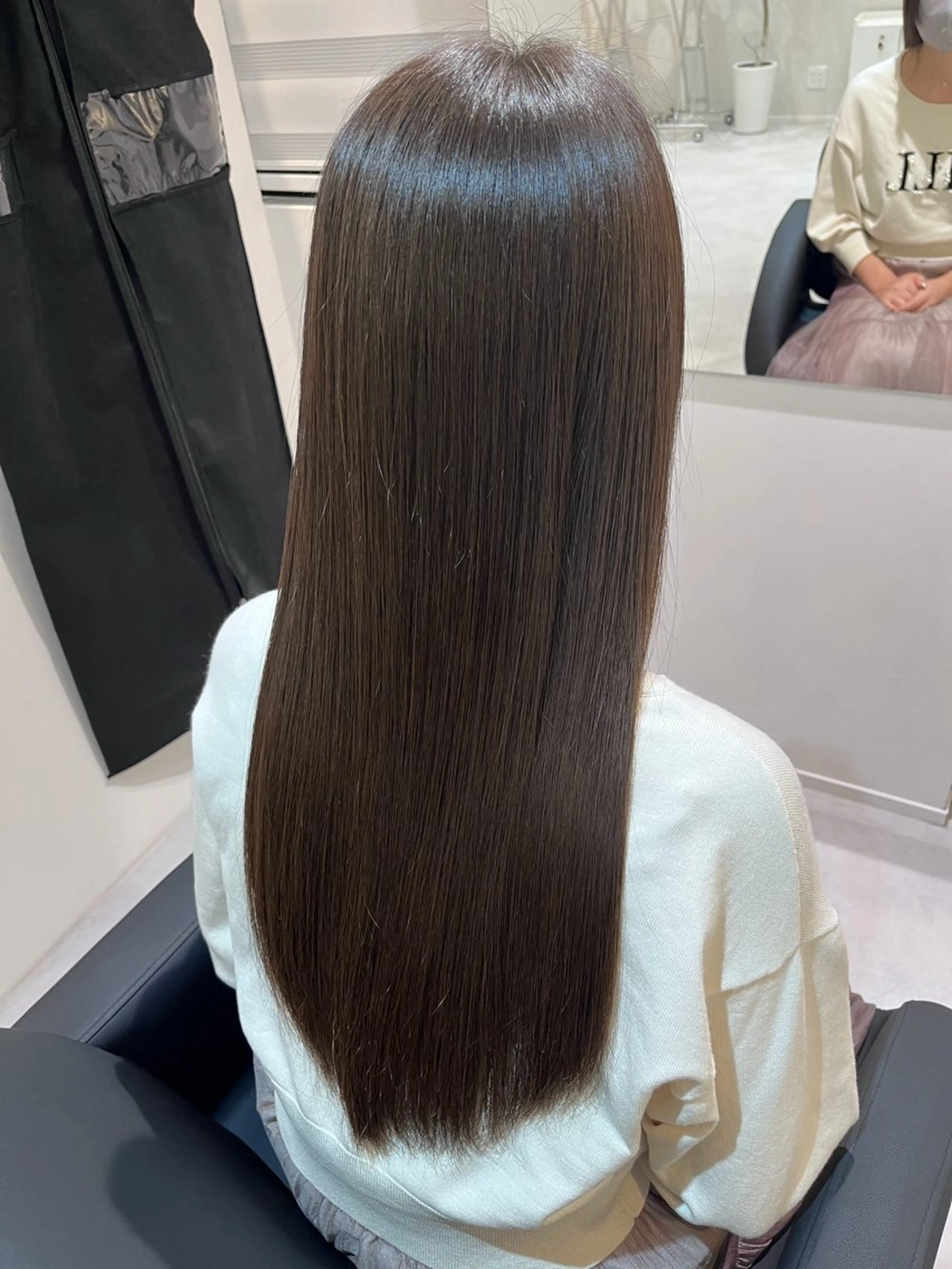 ロング カラー カット ヘアカラー トリートメント IENA髪質改善 honokaのヘアスタイル