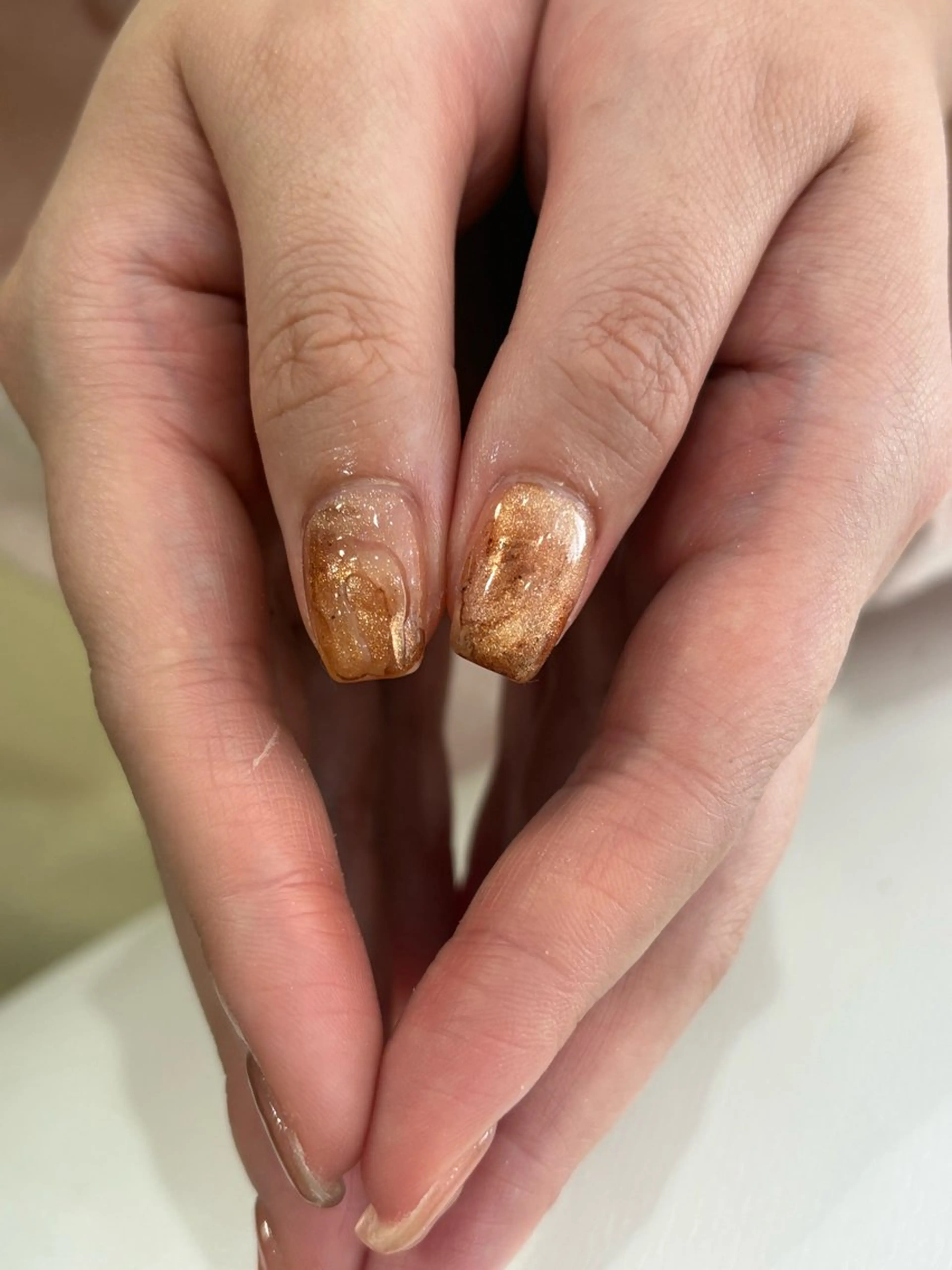 ネイル ニュアンスネイル ハンドネイル 【 Lea's 】 kaedeのネイルデザイン