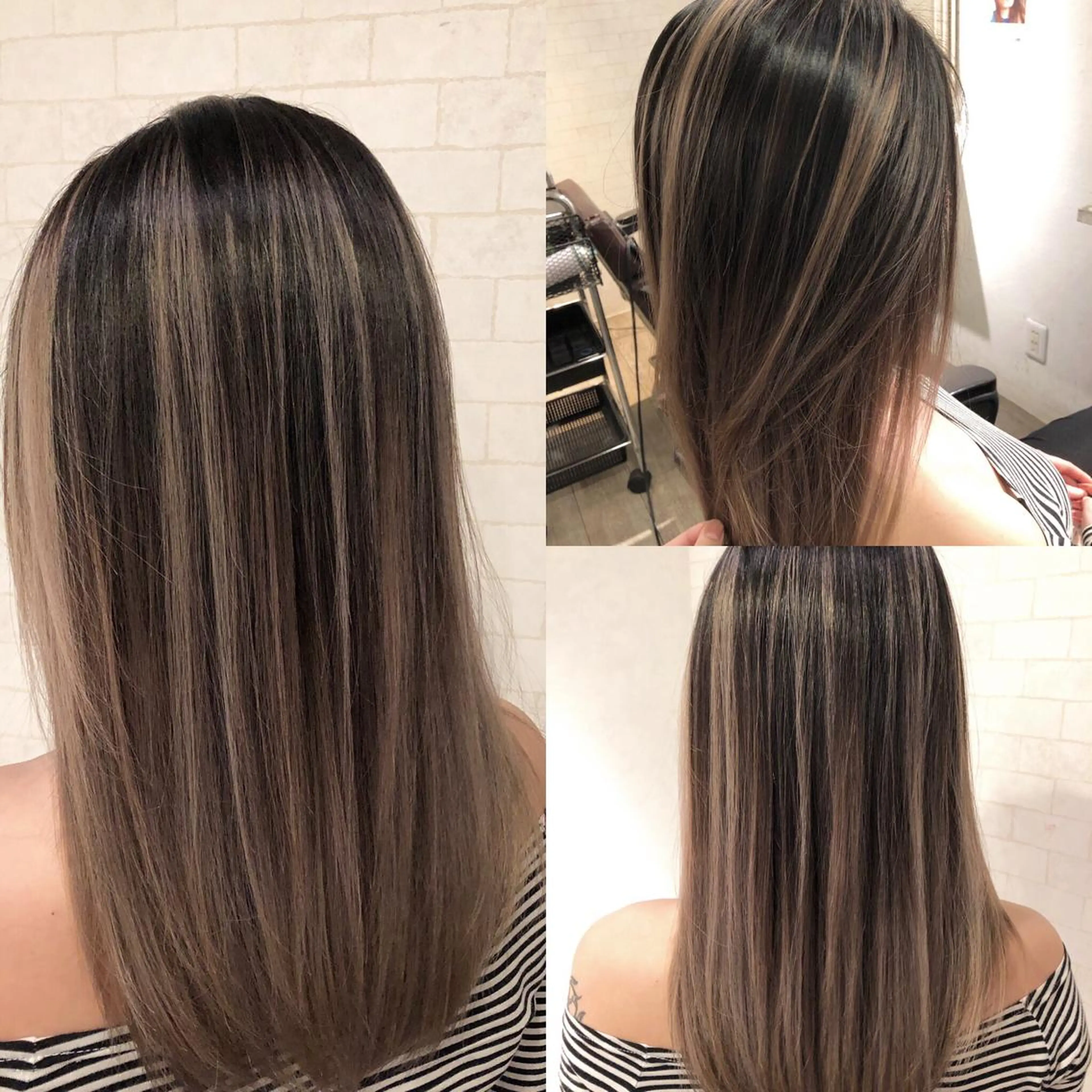 セミロング カラー ヘアカラー JILBLAN京都 ショート/ハイライトのヘアスタイル