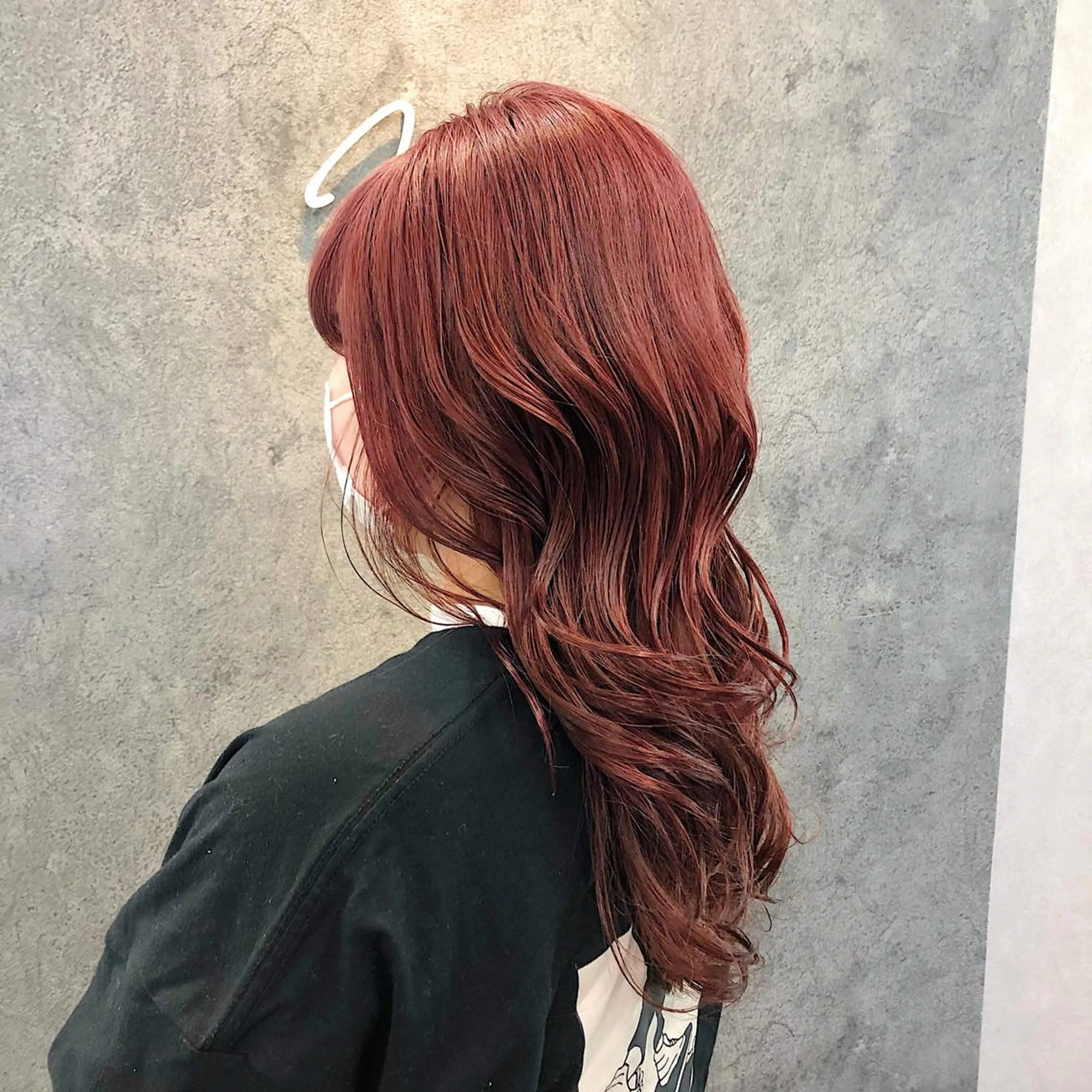 セミロング ヘアカラー トリートメント 所渉/韓国レイヤー /ウルフカットのヘアスタイル