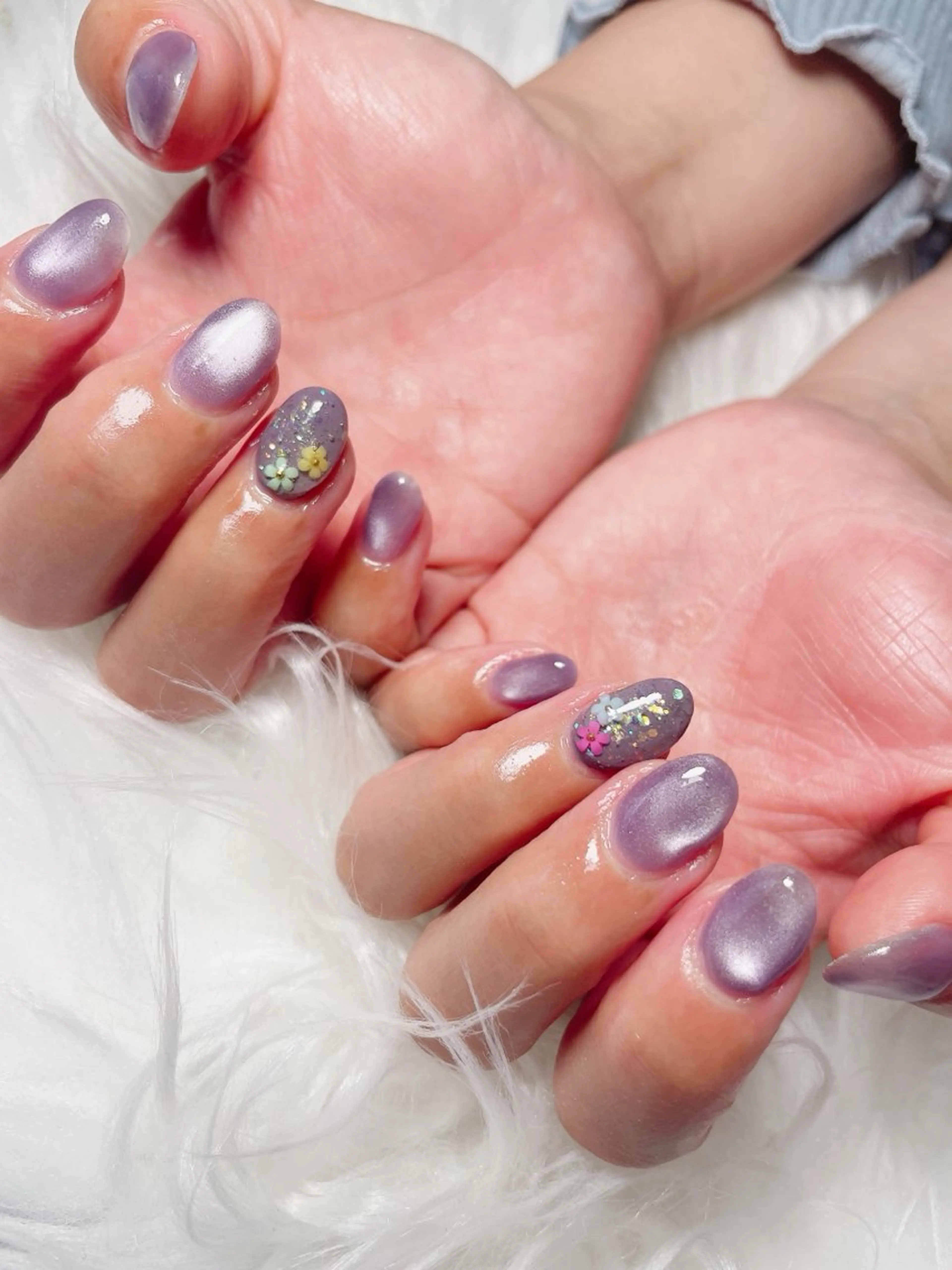 ネイル マグネットネイル nailsalon Rinのネイルデザイン