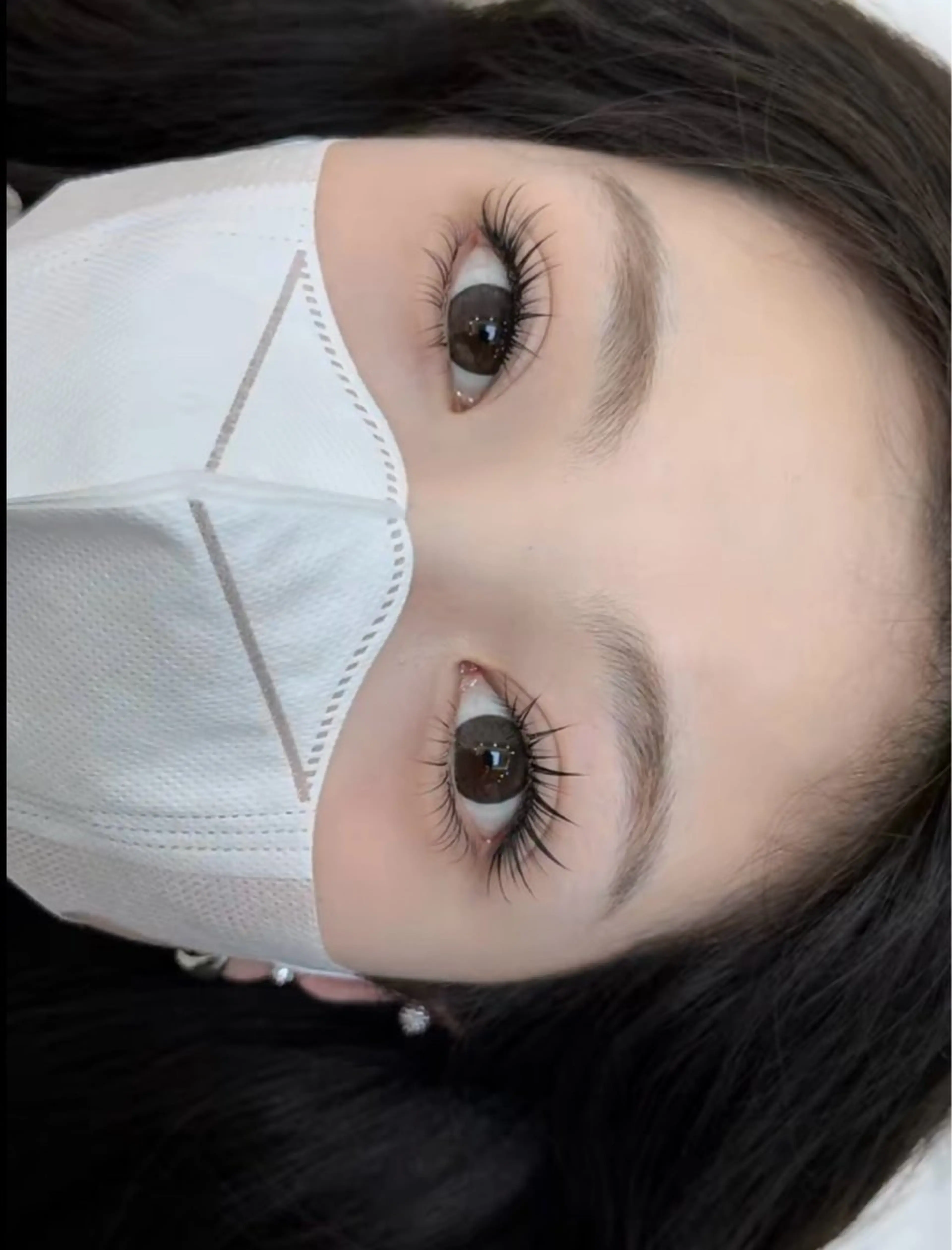 マツエク・マツパ 束感まつ毛 カラーマツエク フラットラッシュ パリジェンヌラッシュリフト まつげパーマ ミユ 横浜のマツエク・マツパデザイン