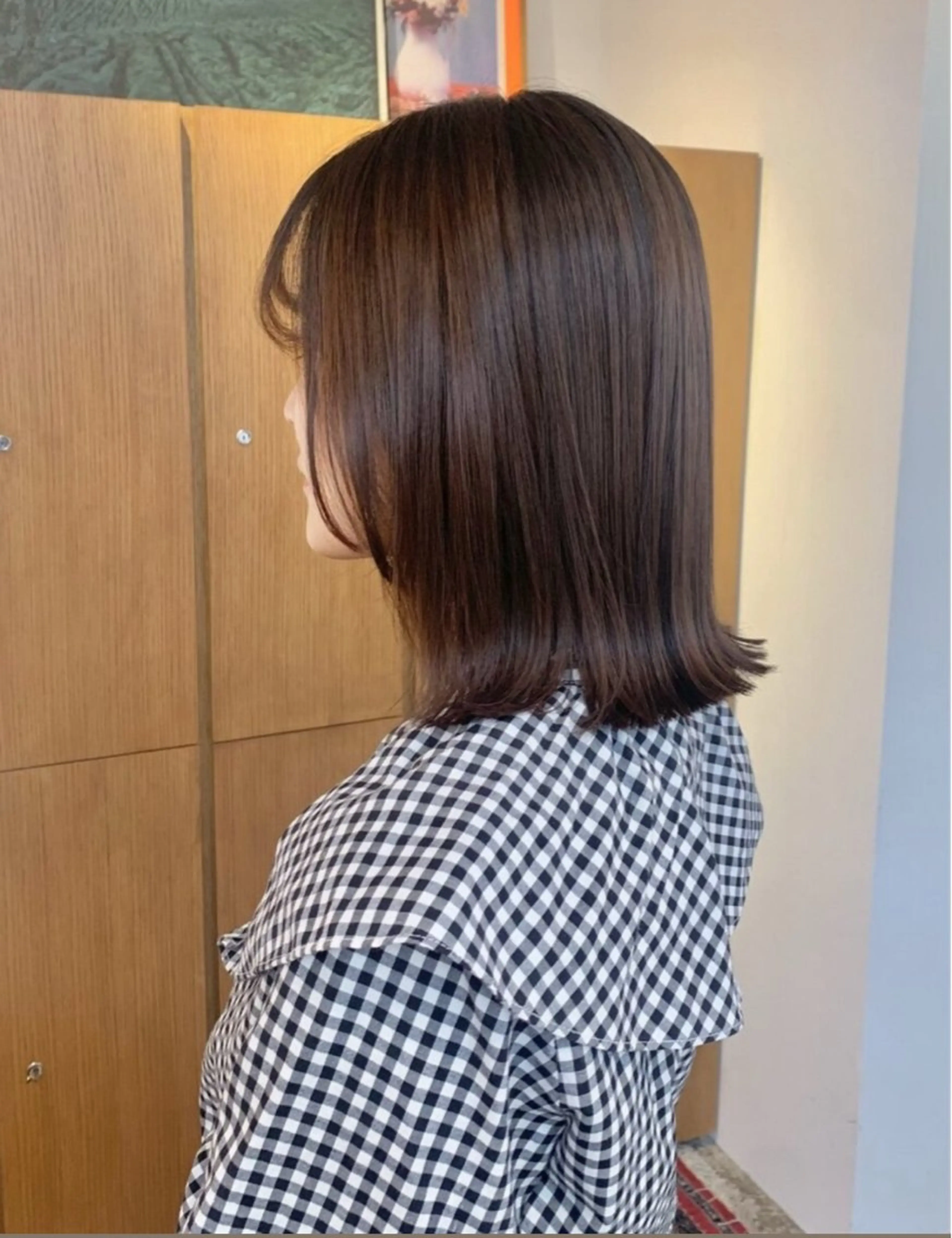 ミディアム カラー ヘアカラー 立川透明感color YUJIのヘアスタイル