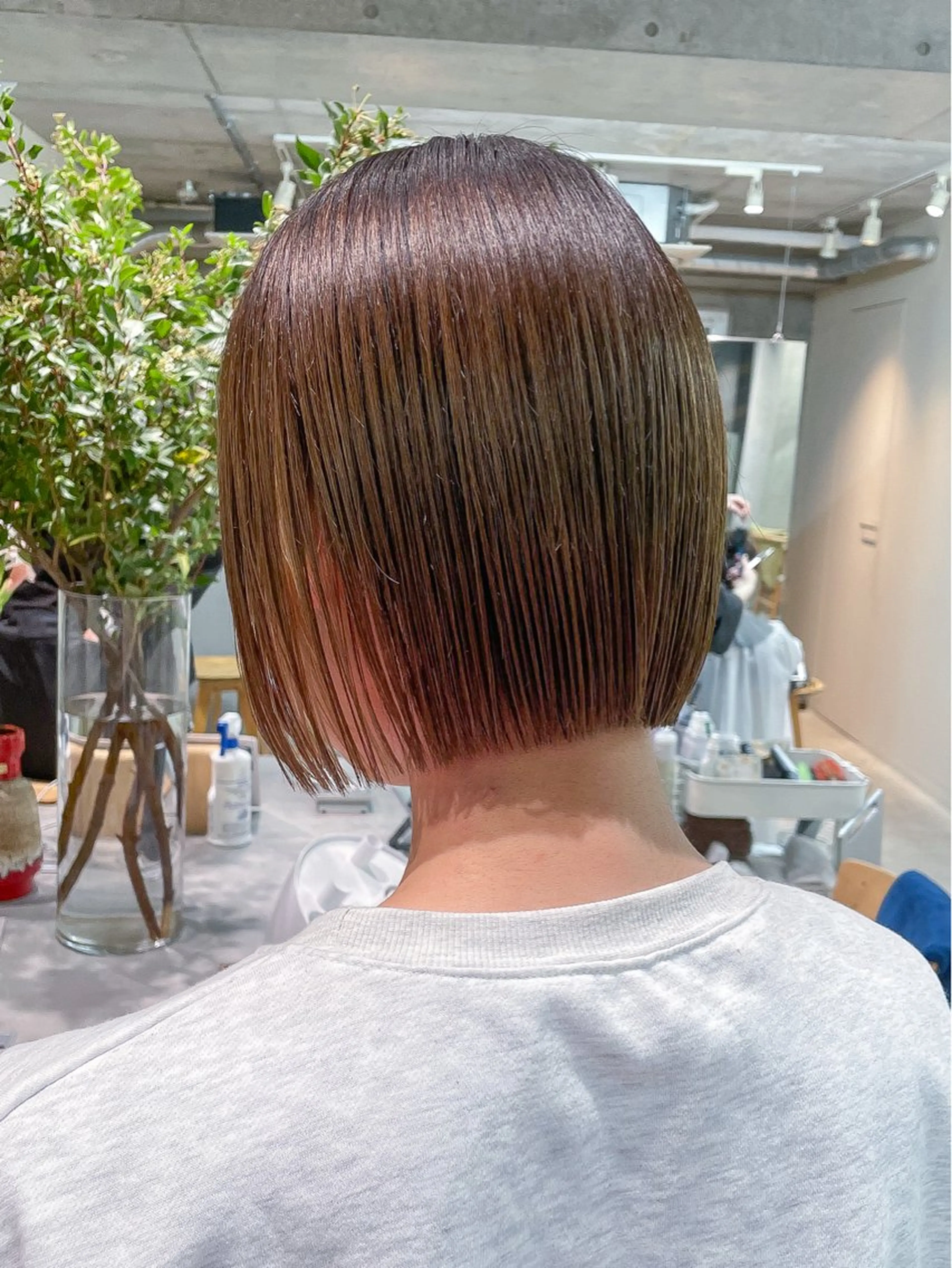 ミディアム ボブ ボブ/メンズショート /あづき⭐️のヘアスタイル