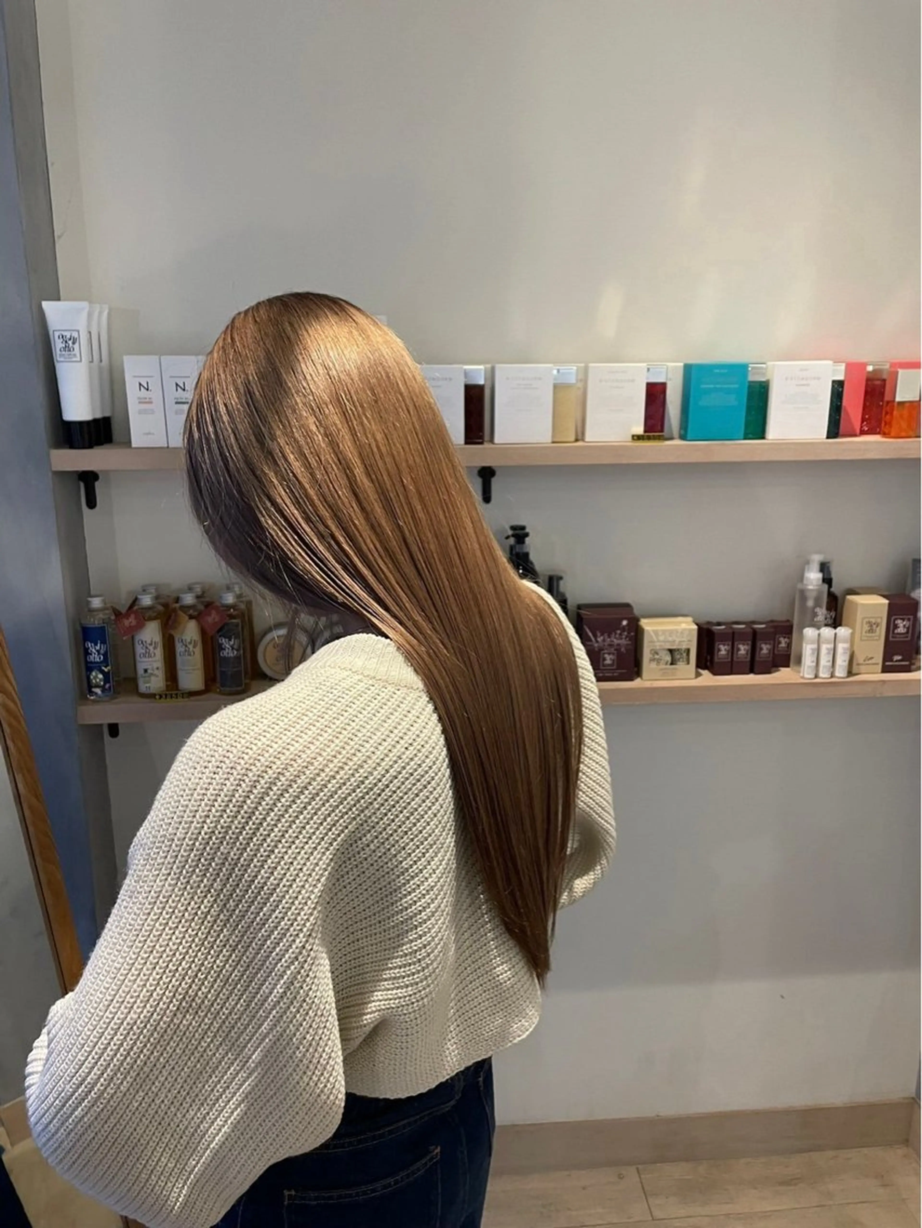 🦋ブリーチ込🦋うるちゅるカラー🫧✨（土日 +¥1000)の写真