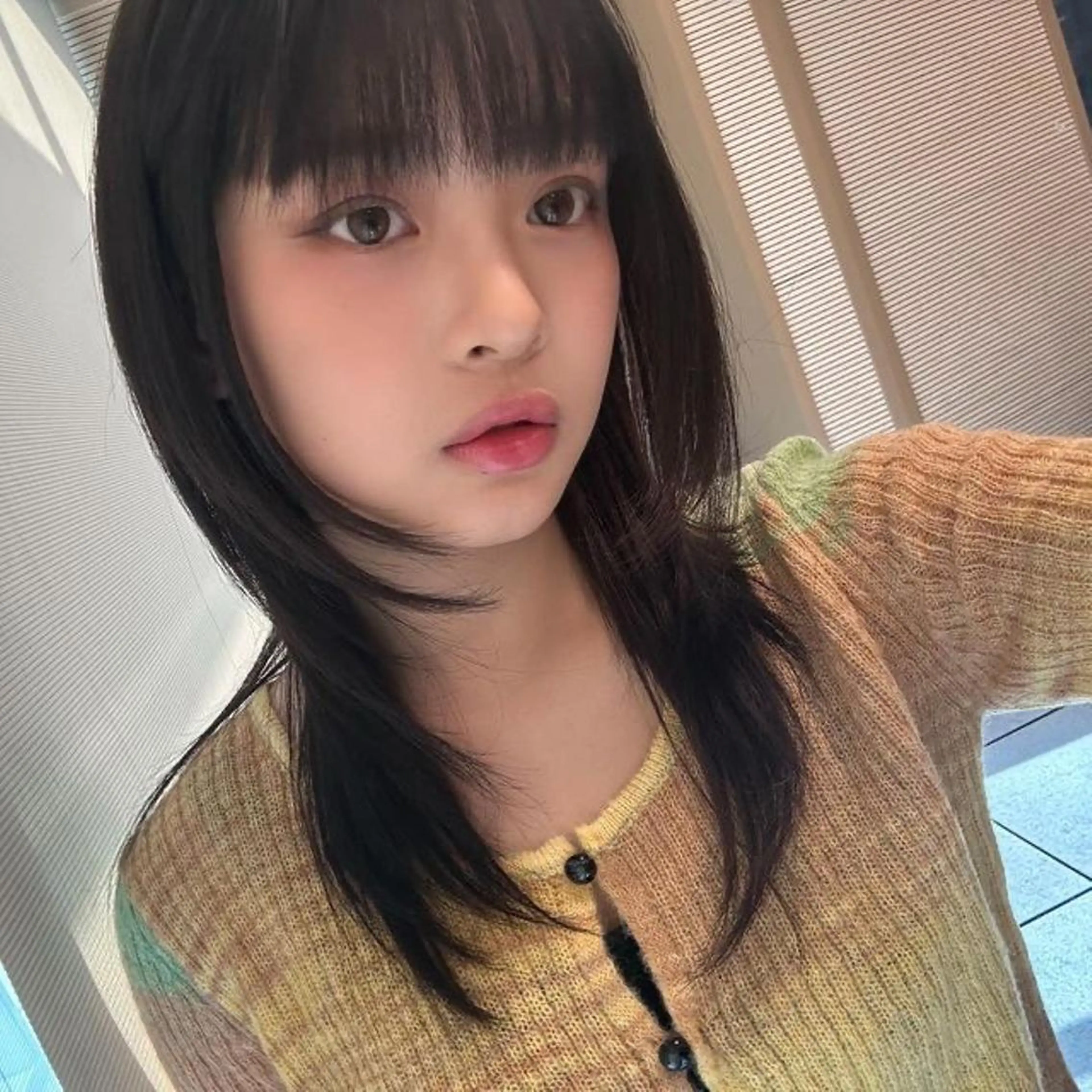 ミディアム 🌙コテ巻き風パーマ 🌙菜月のヘアスタイル