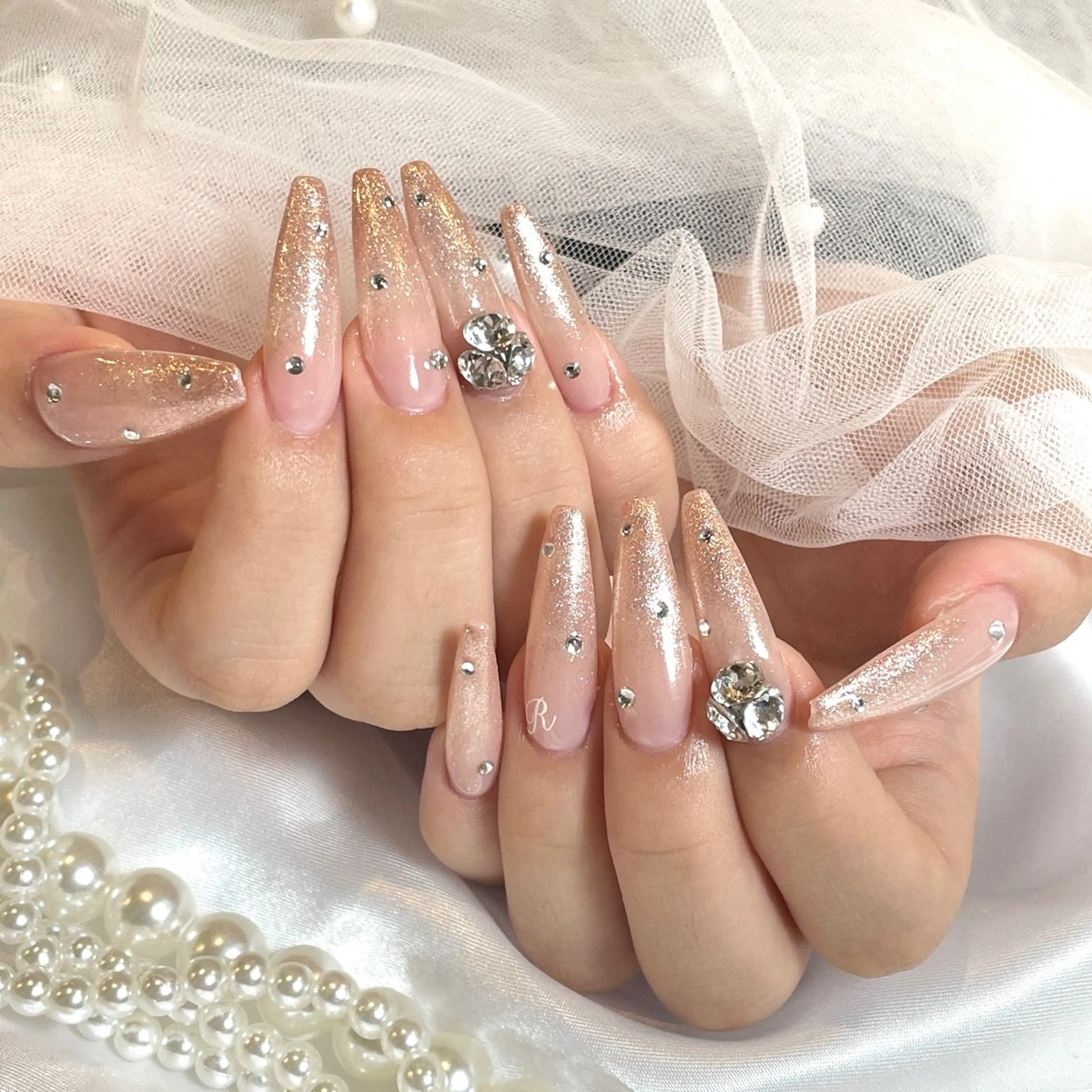ネイル ハンドネイル yurika 🌷.*･ﾟのネイルデザイン