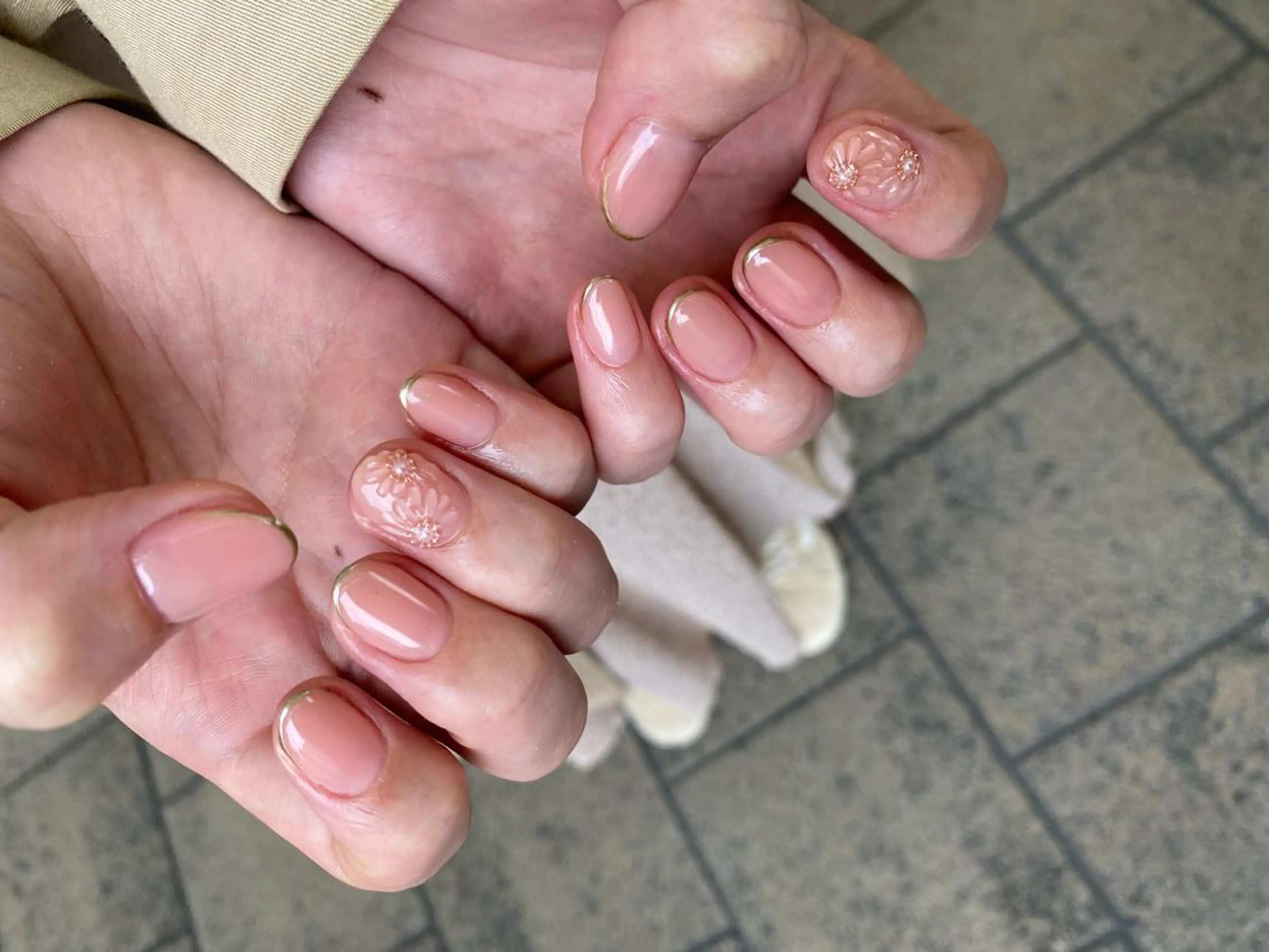 ネイル フラワーネイル nail salon  ∞ mikanal ∞所属・nailsalon ∞ ﾐｶﾅﾙ ∞のネイルデザイン