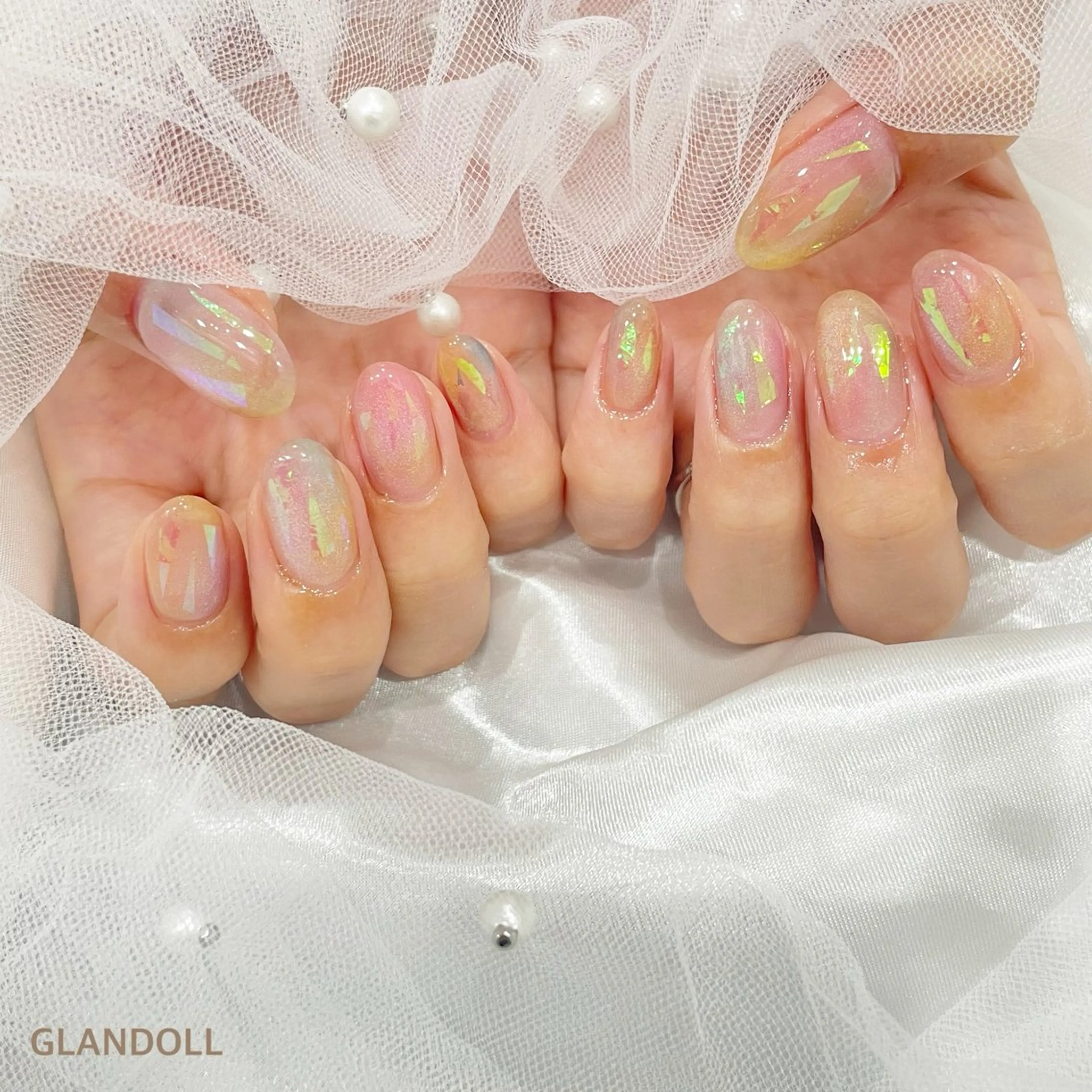 ネイル ハンドネイル GLANDOLL YURIのネイルデザイン