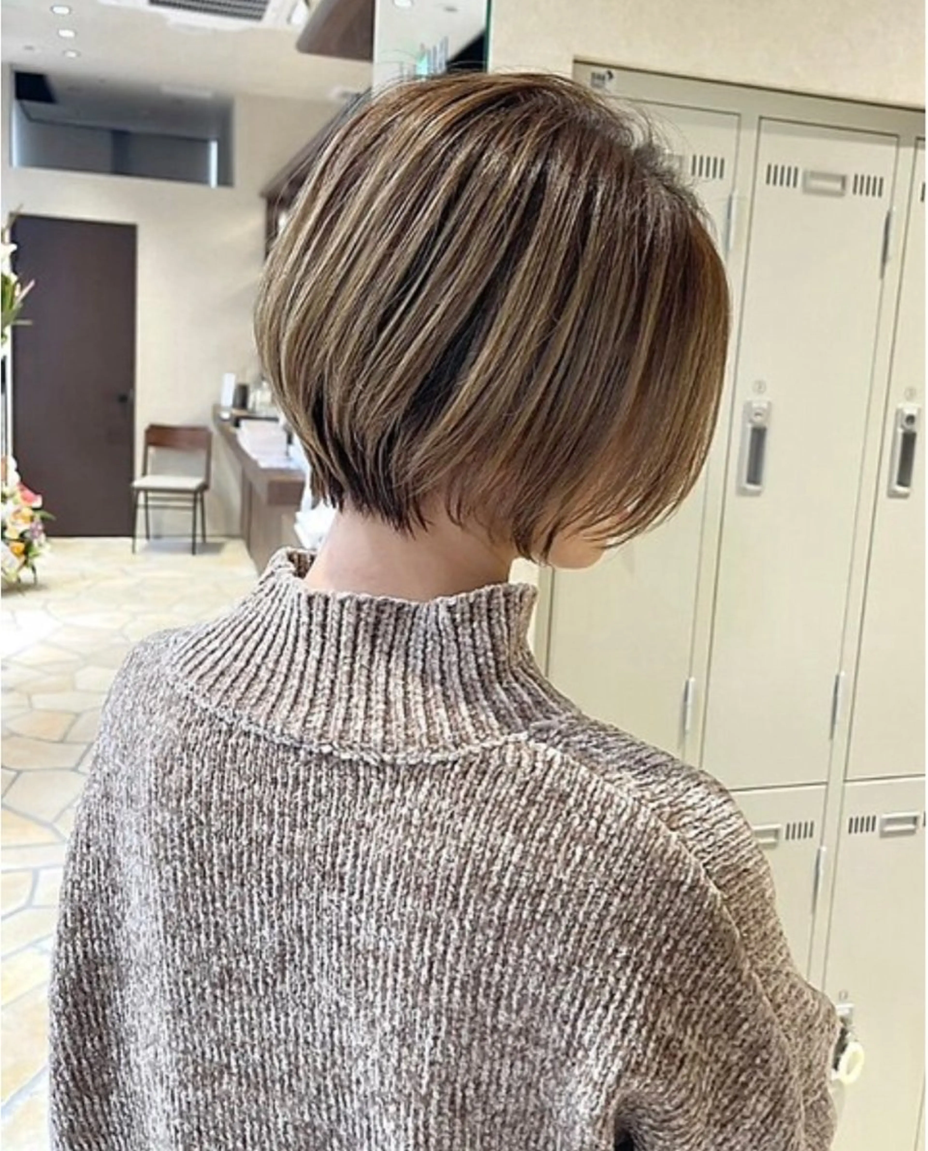 ショート 似合わせショート 森岡俊亮のヘアスタイル