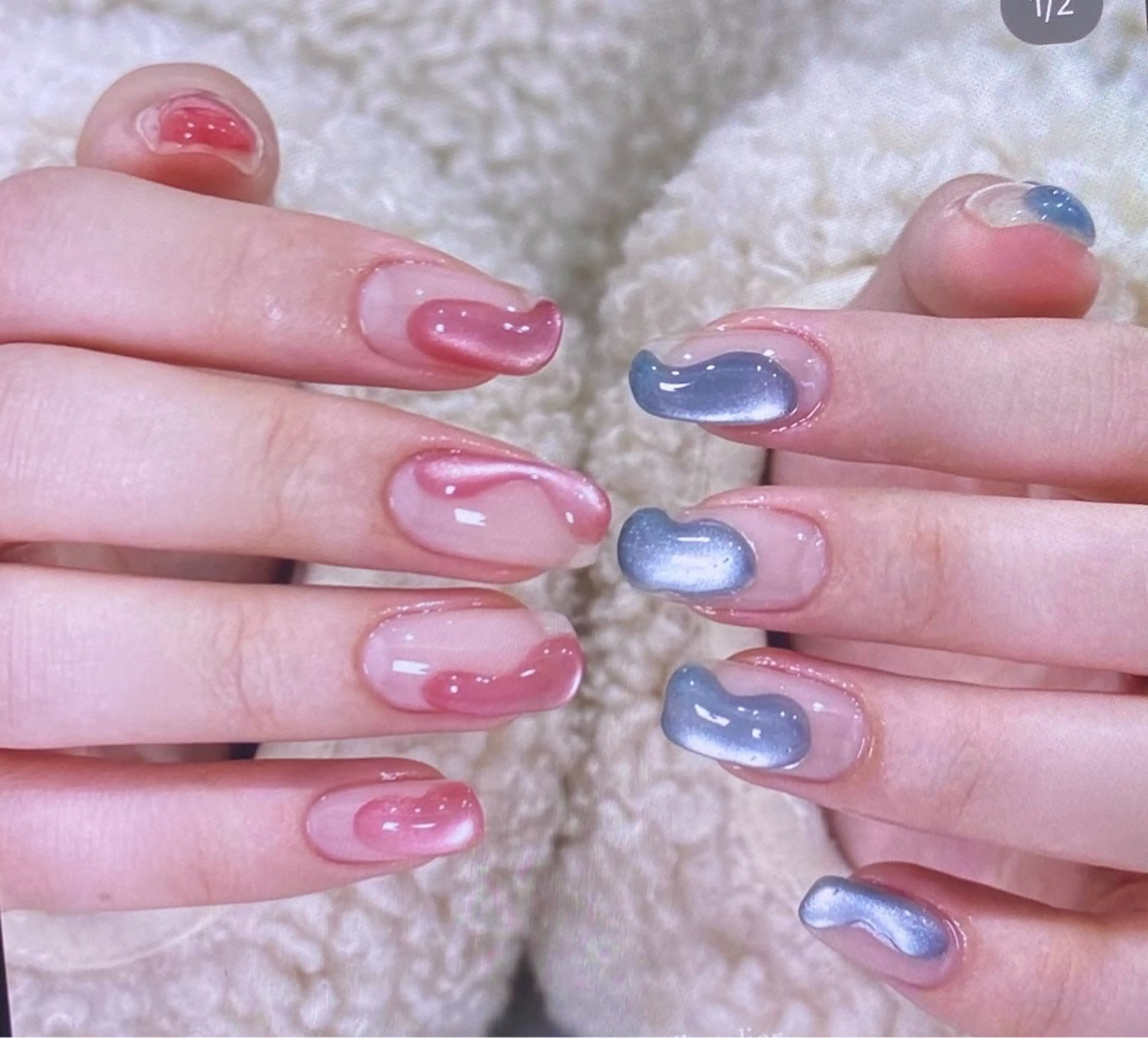 ネイル シンプルネイル liora nail yzのネイルデザイン