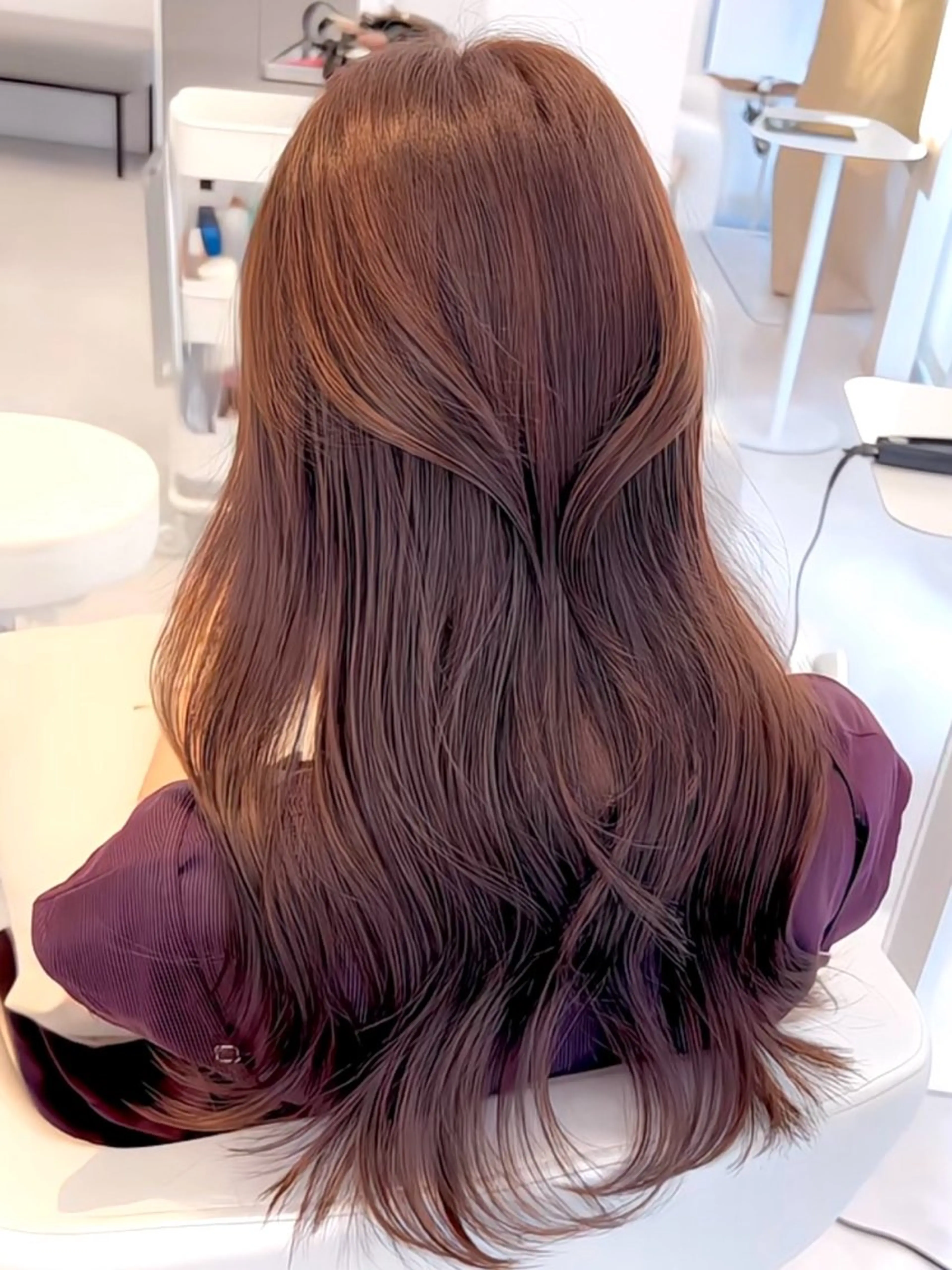 ロング ヘアカラー トリートメント ✨上品可愛い 垢抜けヘア/後藤✨のヘアスタイル