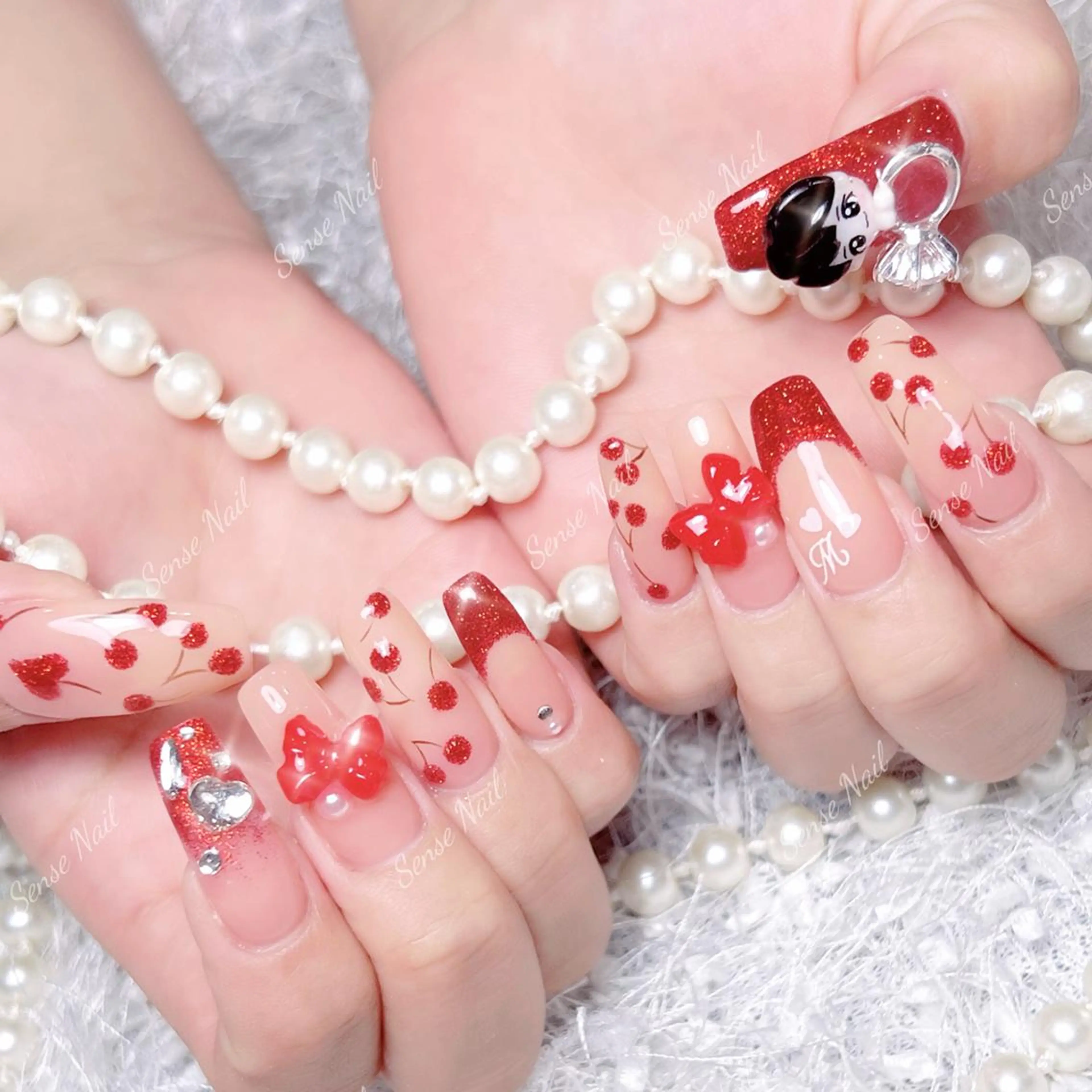 ネイル 持ち込み ハンドネイル ハンドケア 🎀Sense Nail池袋店🎀のネイルデザイン