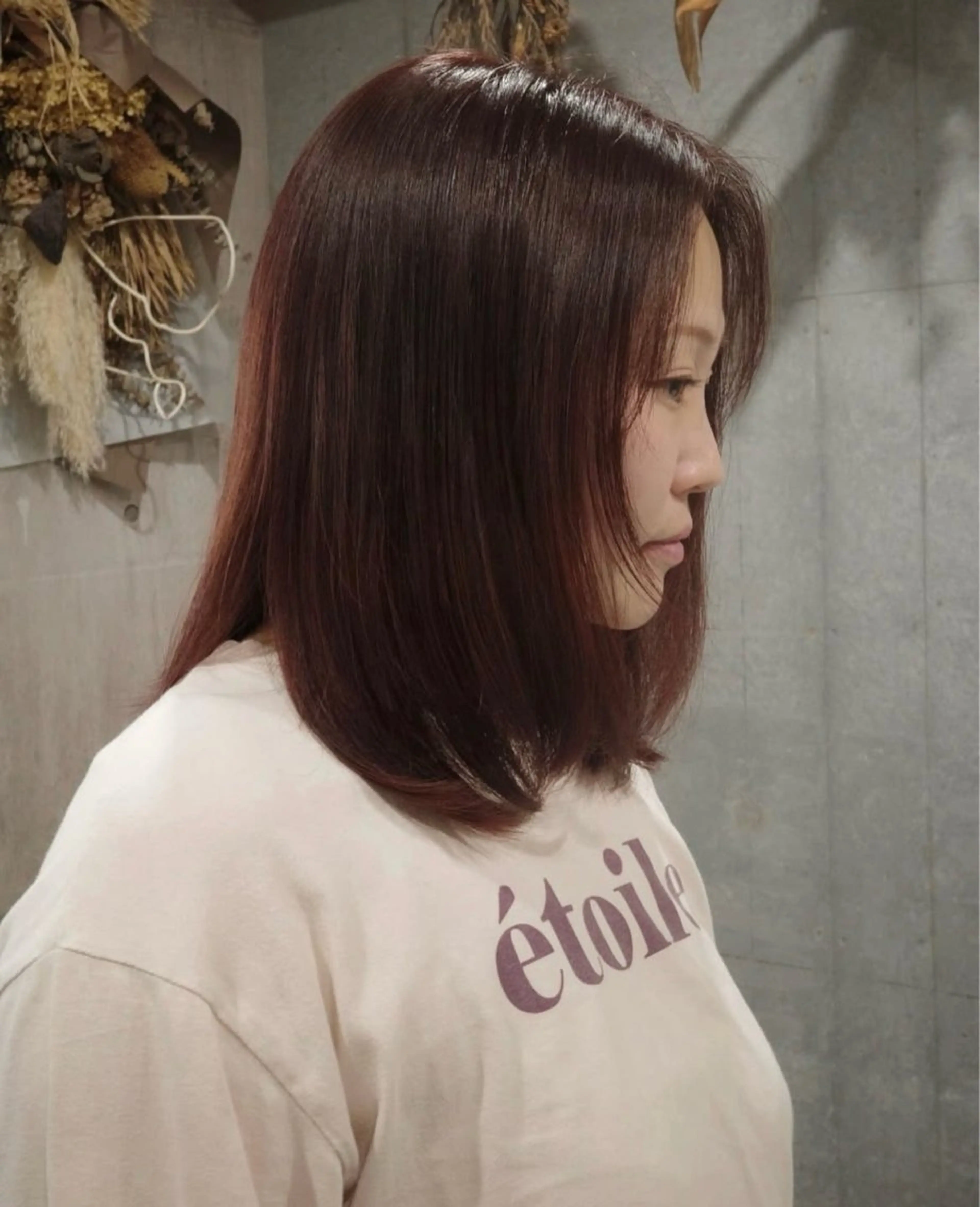 カラー ブリーチ ブリーチなしカラー ヘアカラー manami/艶髪 /くすみカラーのヘアスタイル