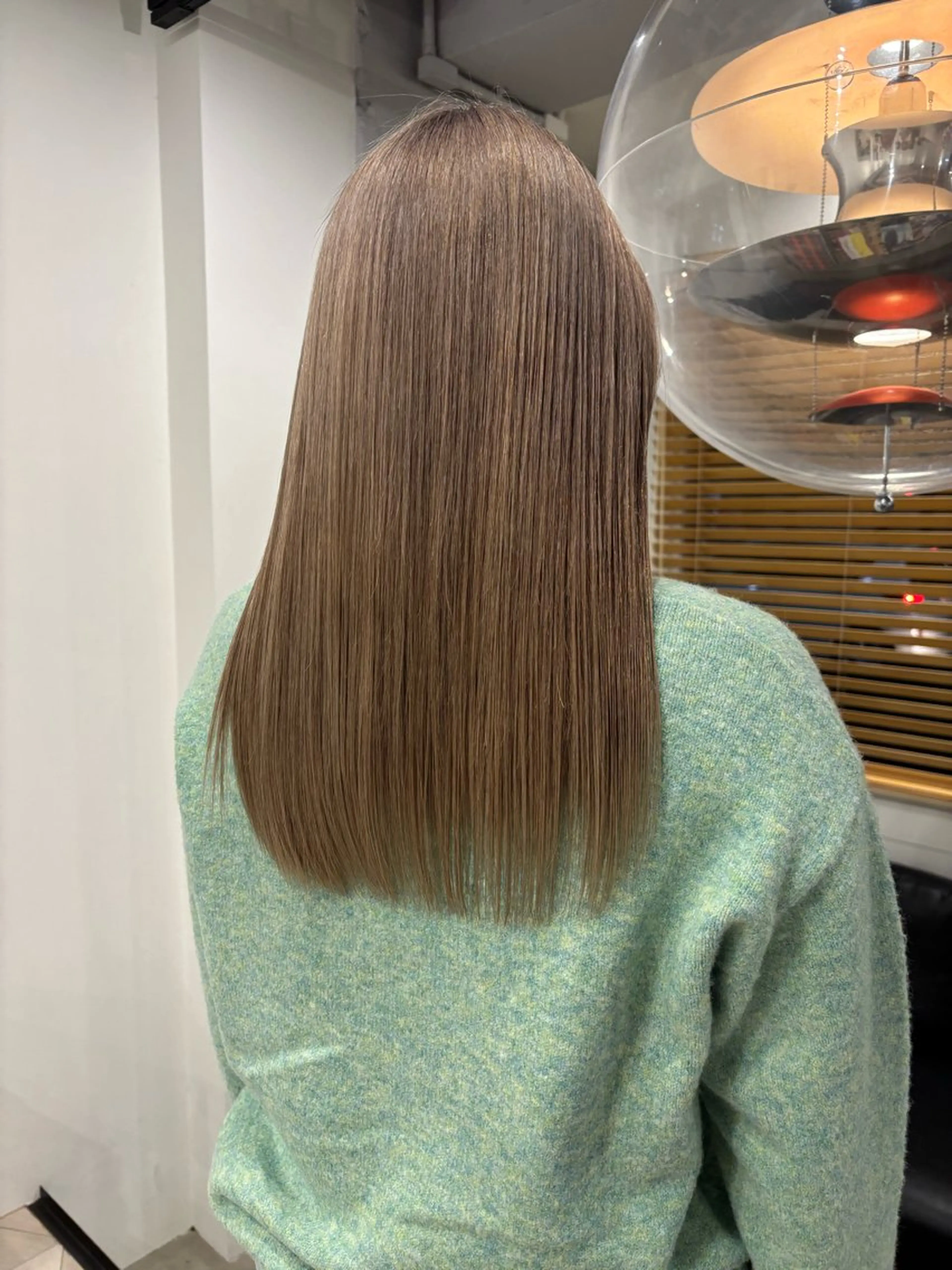 カラー 熊取谷 茉那のヘアスタイル