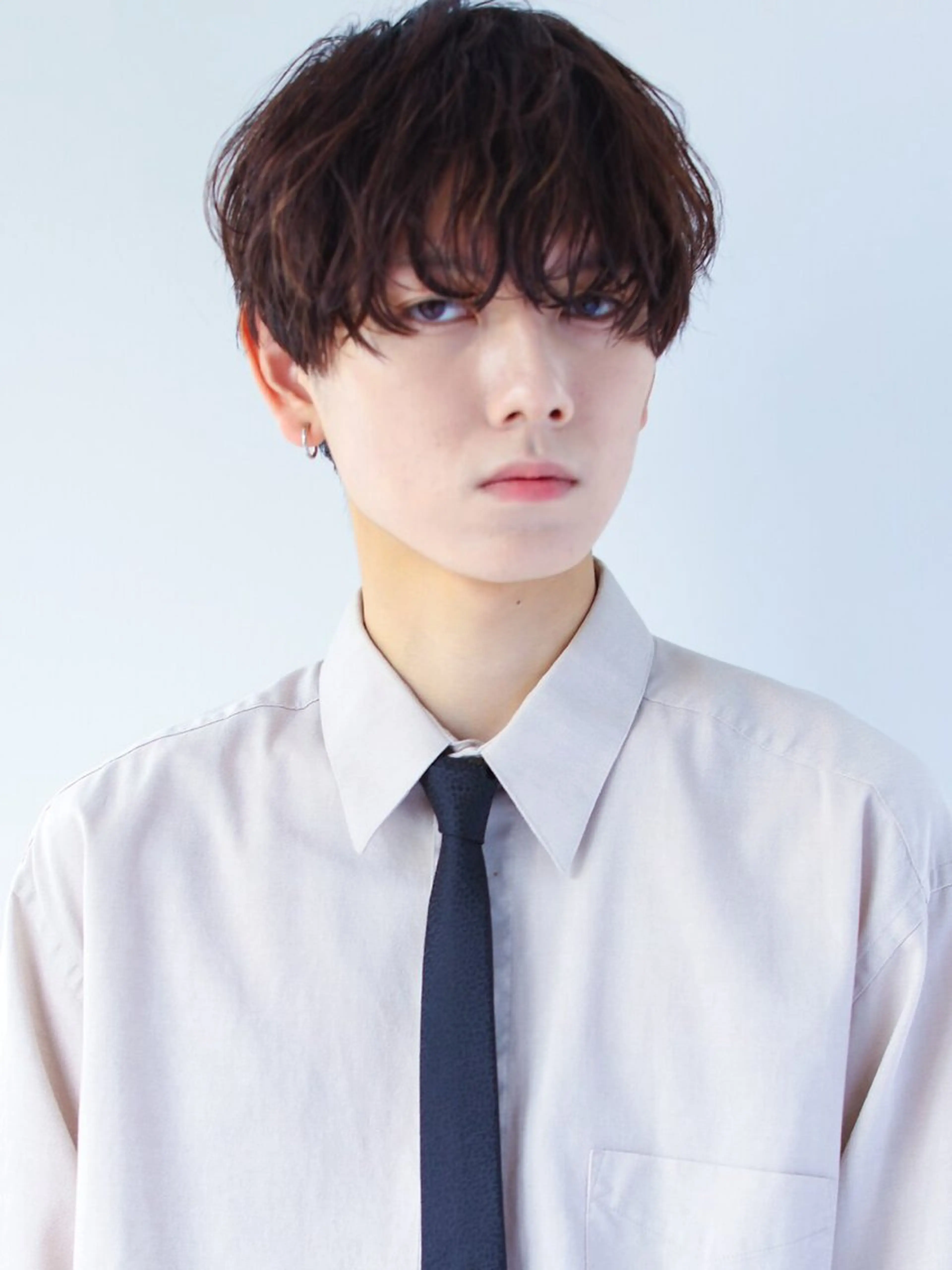 ショート パーマ メンズ カット パーマ トリートメント ヘッドスパ ヘアセット メンズパーマのプロ /佐藤翼のヘアスタイル