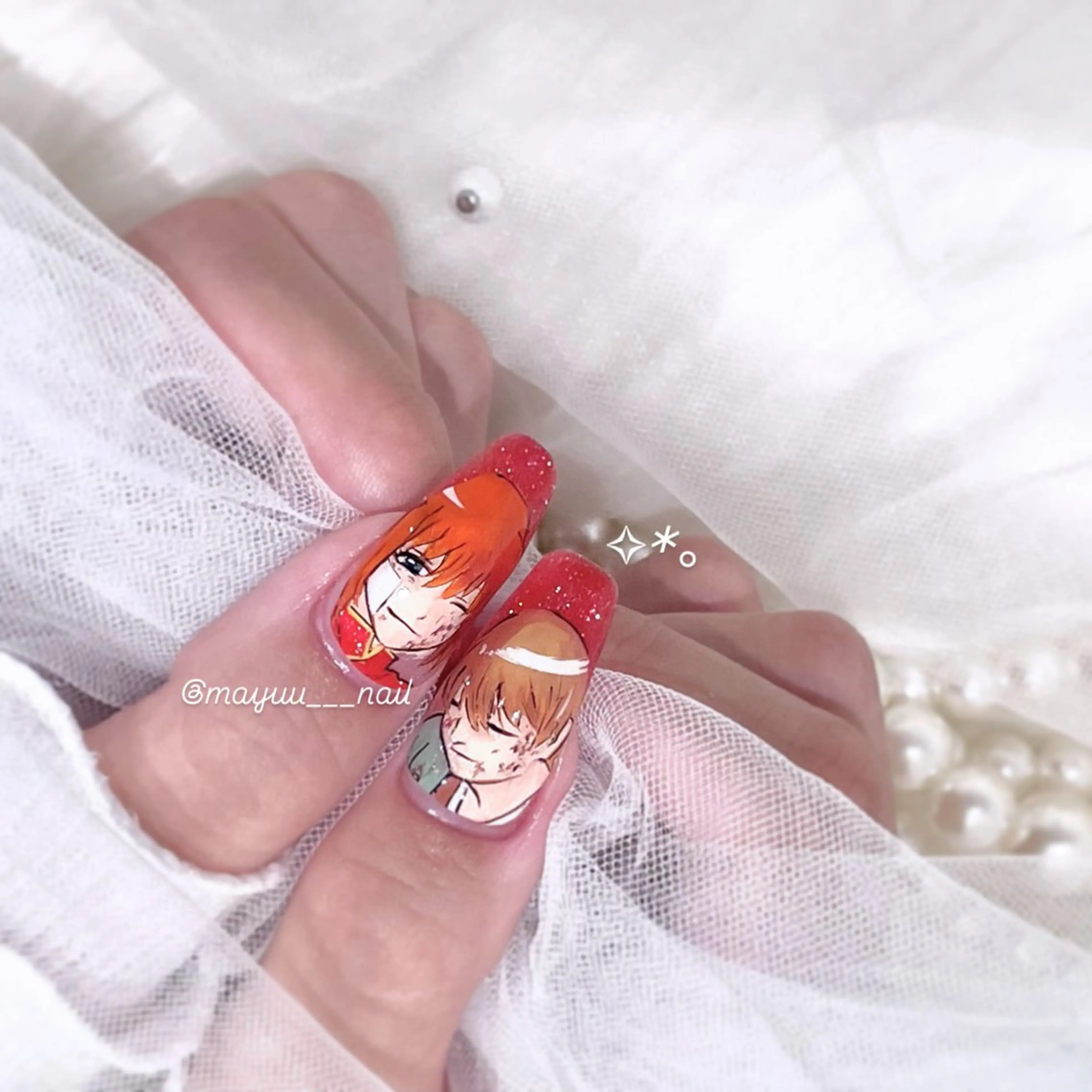 ネイル 🎀 Mayu 🎀痛ネイルのネイルデザイン