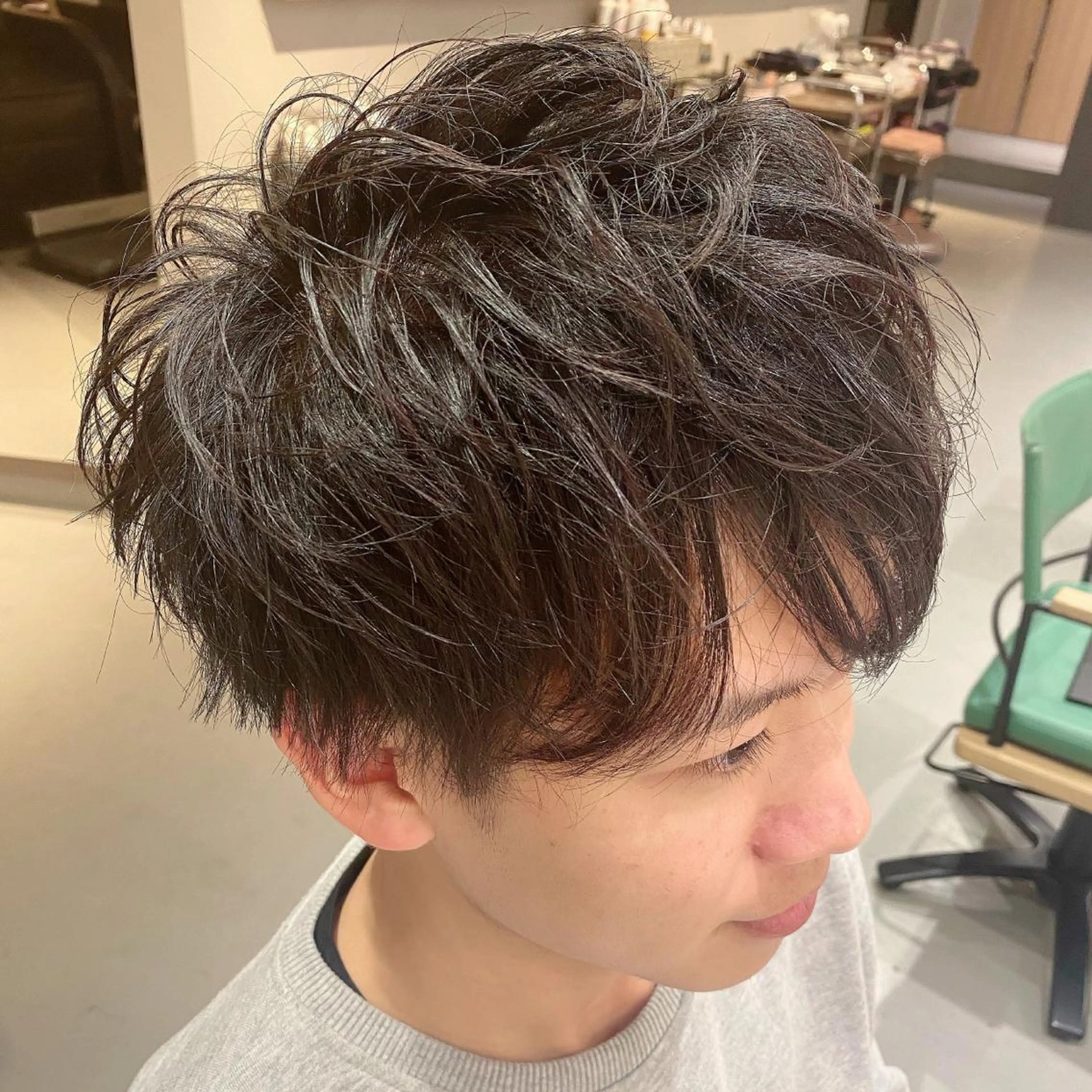 メンズ カット 梅田茶屋町メンズ 専門美容師 山元一平のヘアスタイル