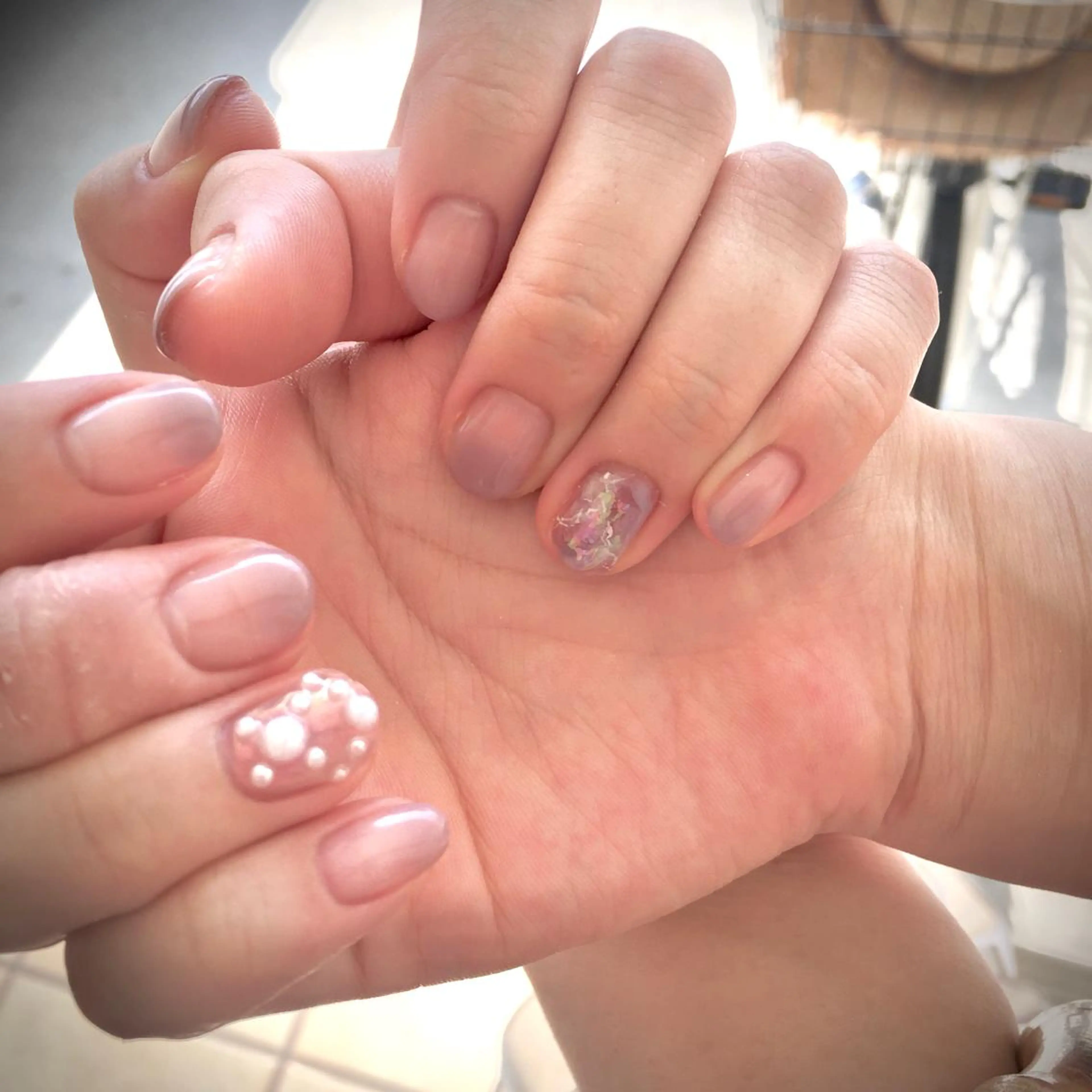 ネイル 大理石ネイル(マーブル) Laki nail MAYUのネイルデザイン
