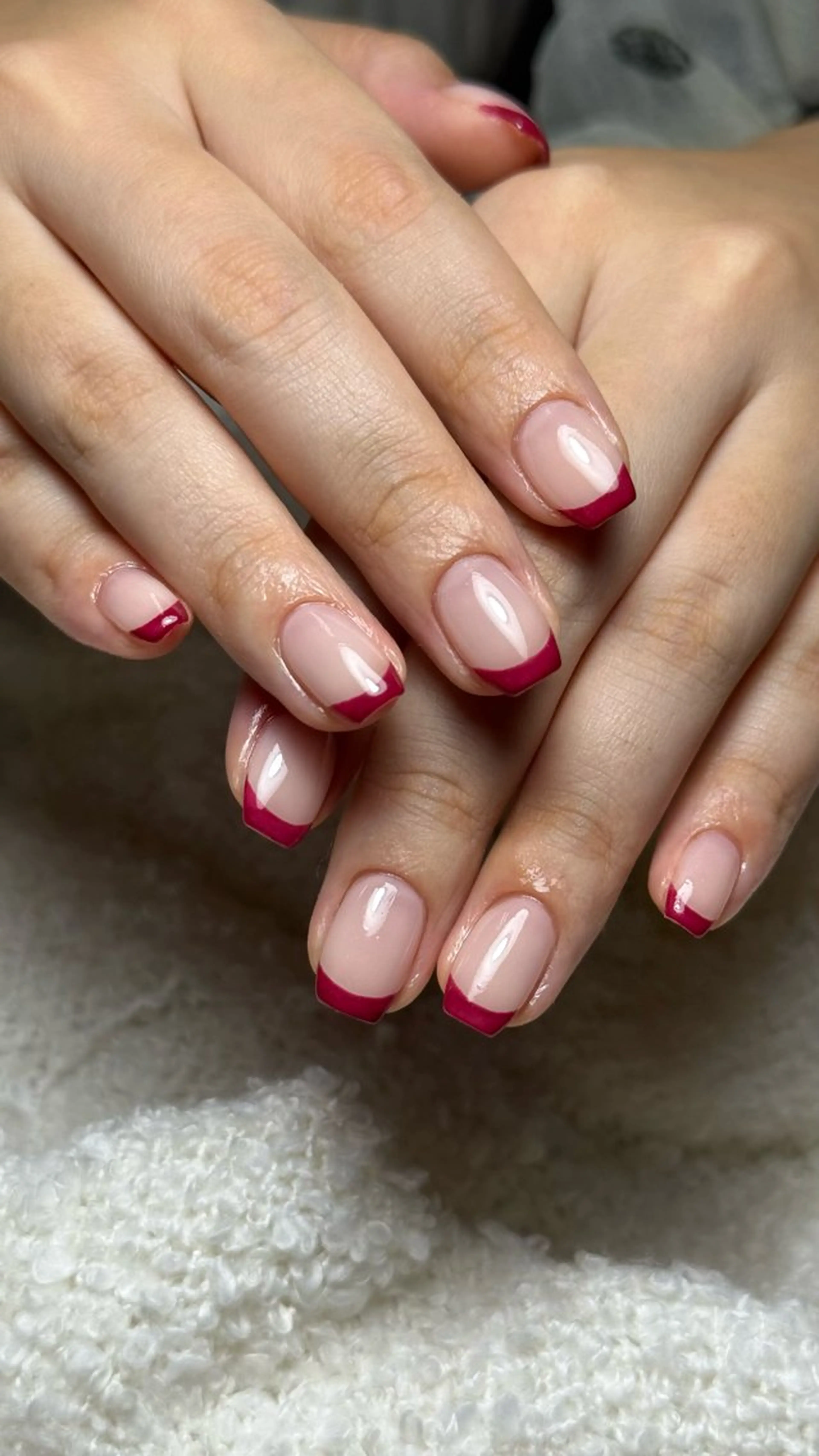 ネイル フレンチネイル s sachiのネイルデザイン