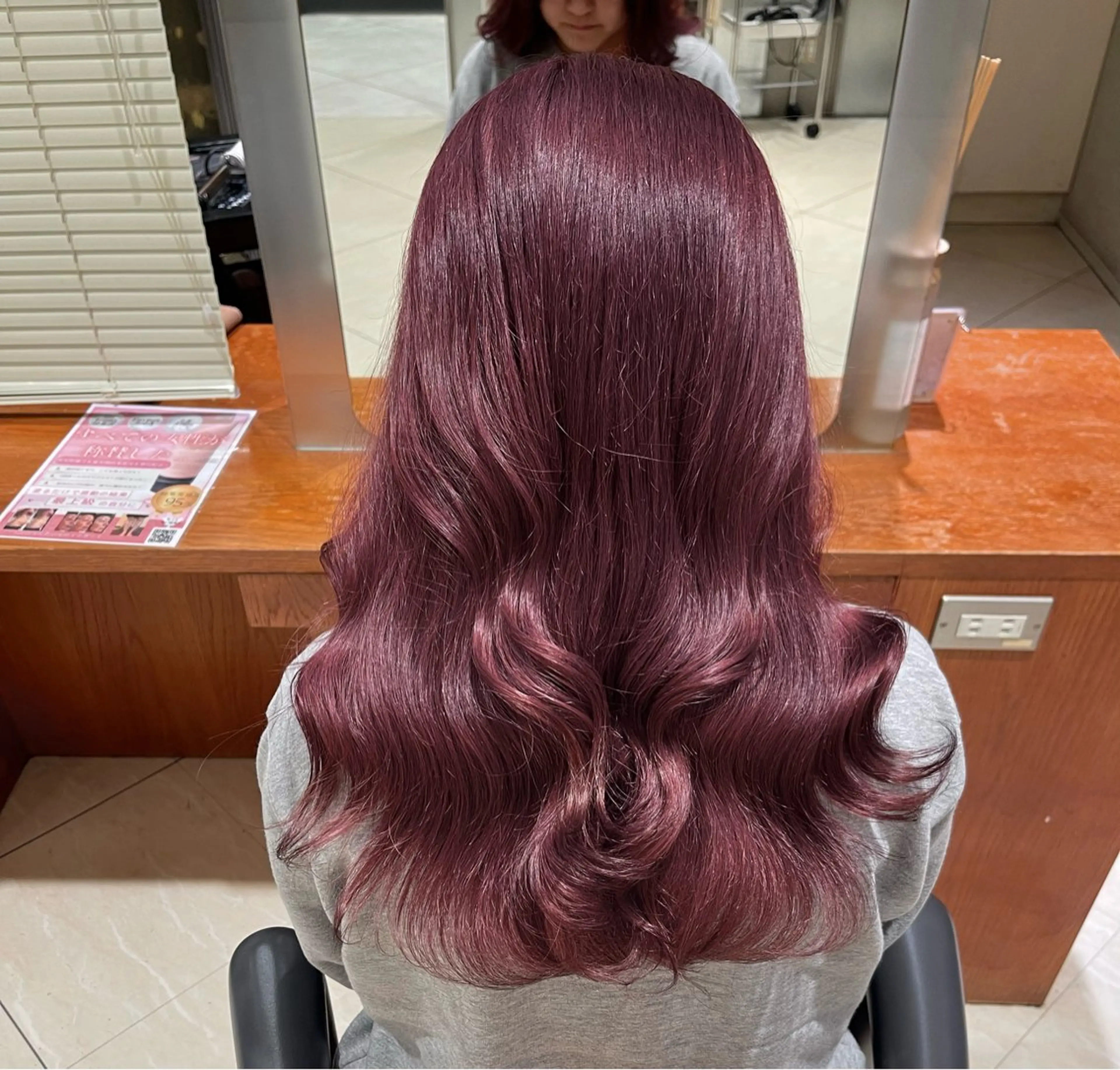 セミロング カラー ヘアカラー 前田 彩良のヘアスタイル