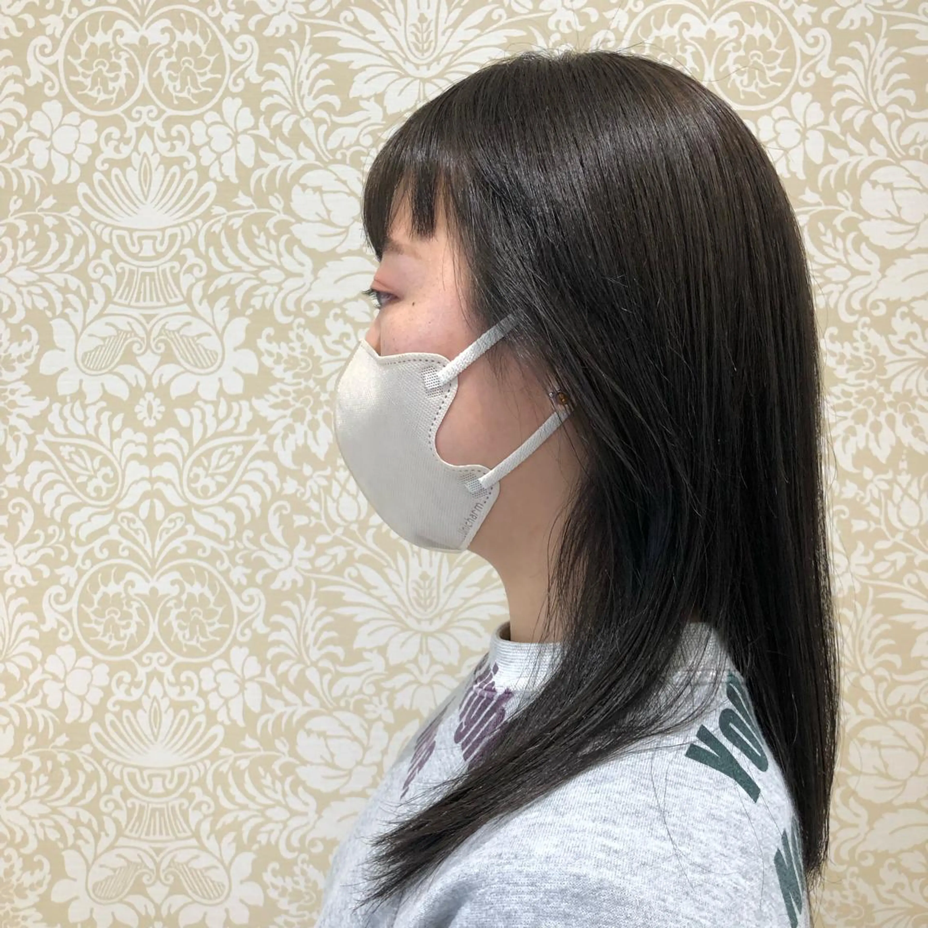 セミロング カラー カット ヘアカラー トリートメント 🐠寒色系×パーマ 櫻井　麿偉🐏のヘアスタイル