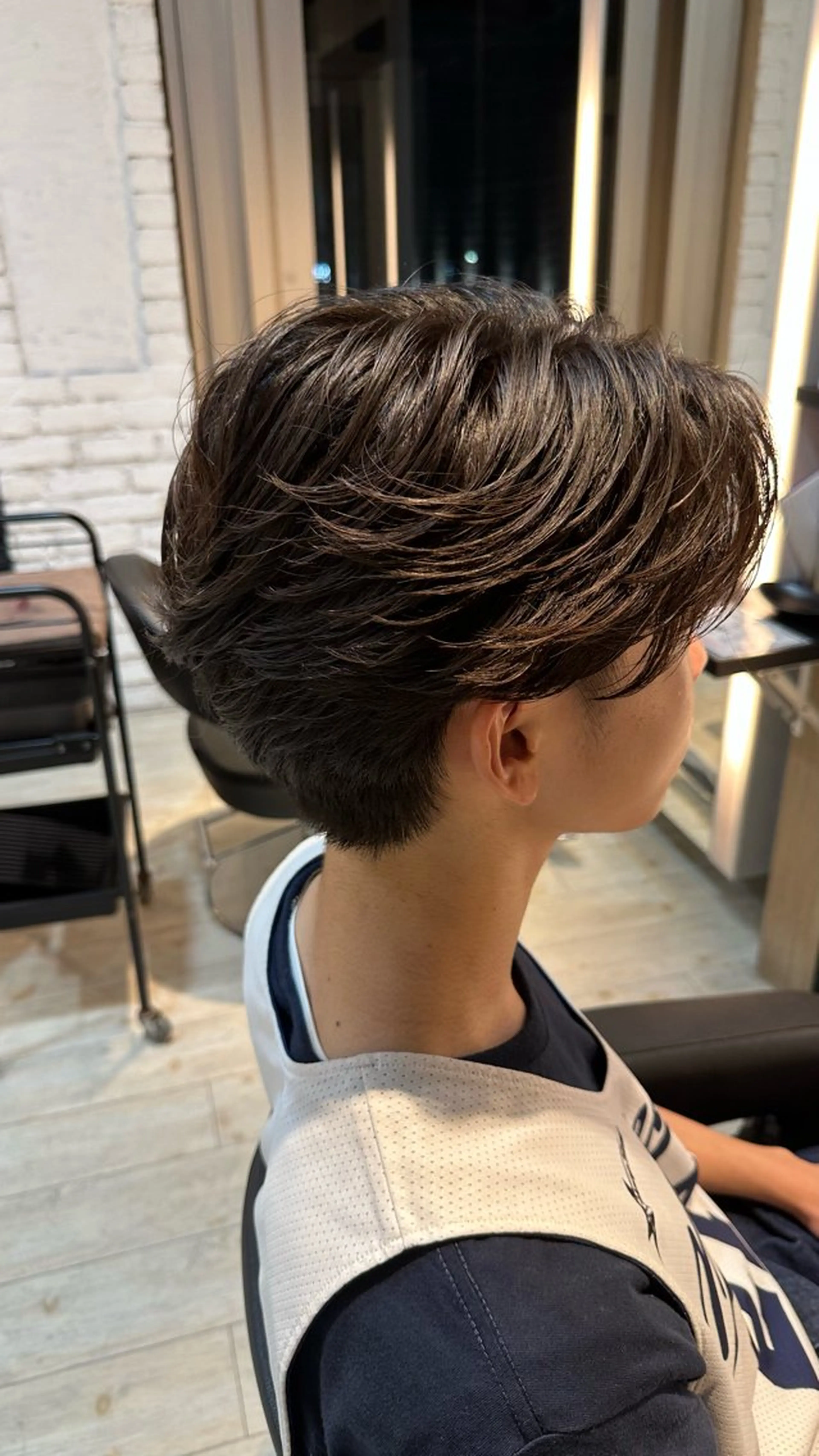 パーマ メンズ カット パーマ Yamato/ 韓国ヘア/栄のヘアスタイル