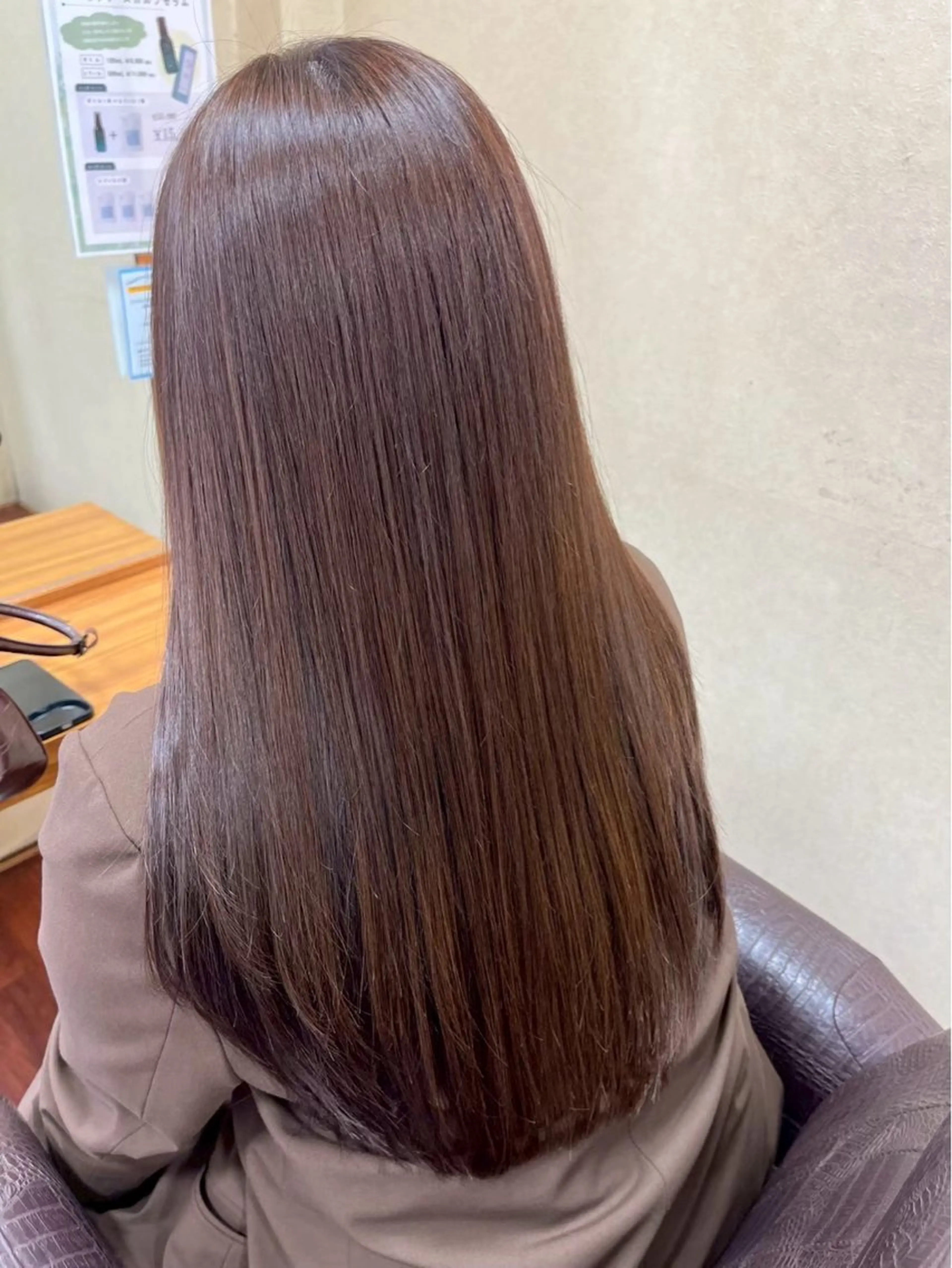 セミロング 阿部 橋之助のヘアスタイル