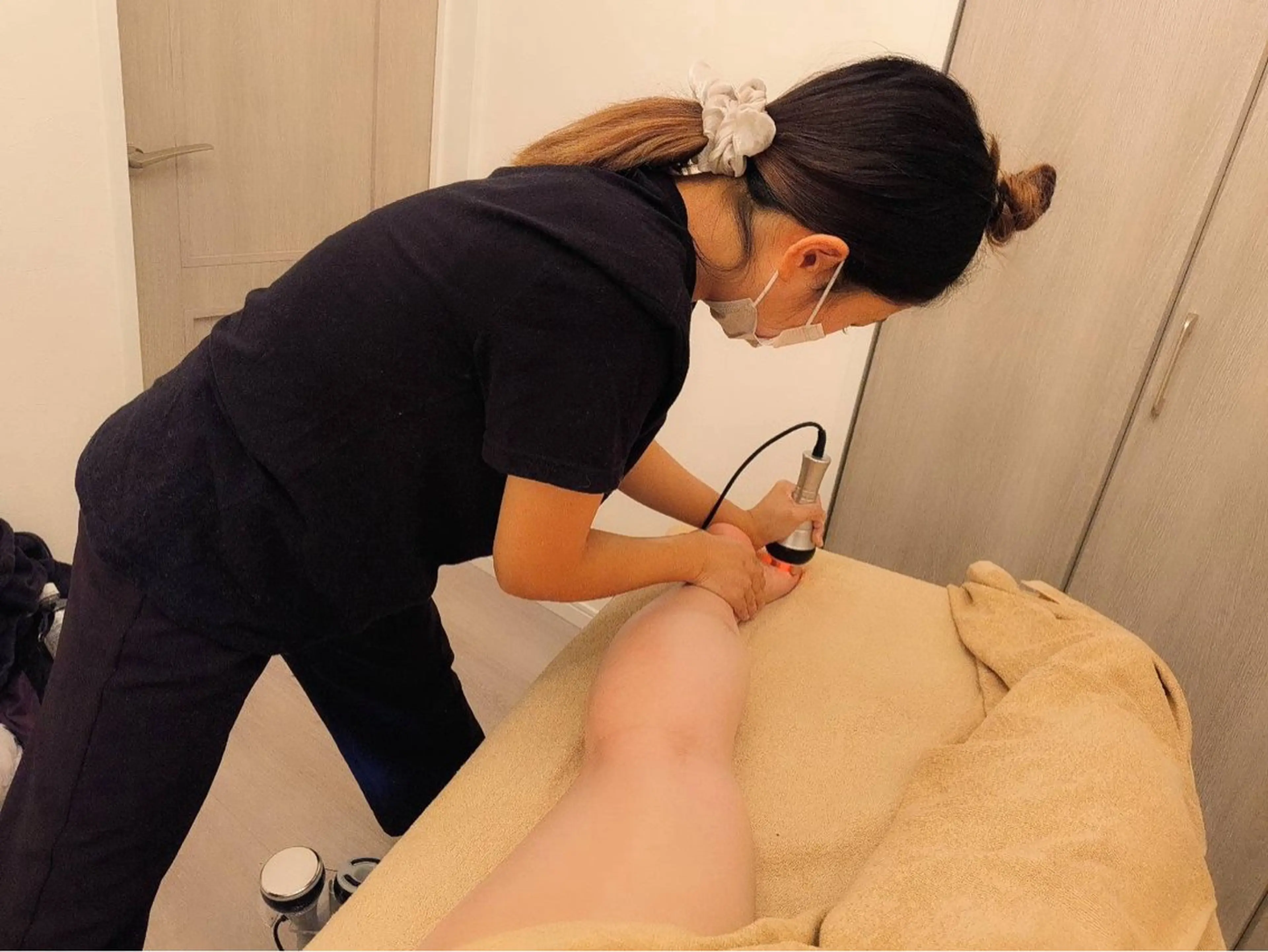 代謝アップ，浮腫み， 体質改善のエステ・リラクイメージ