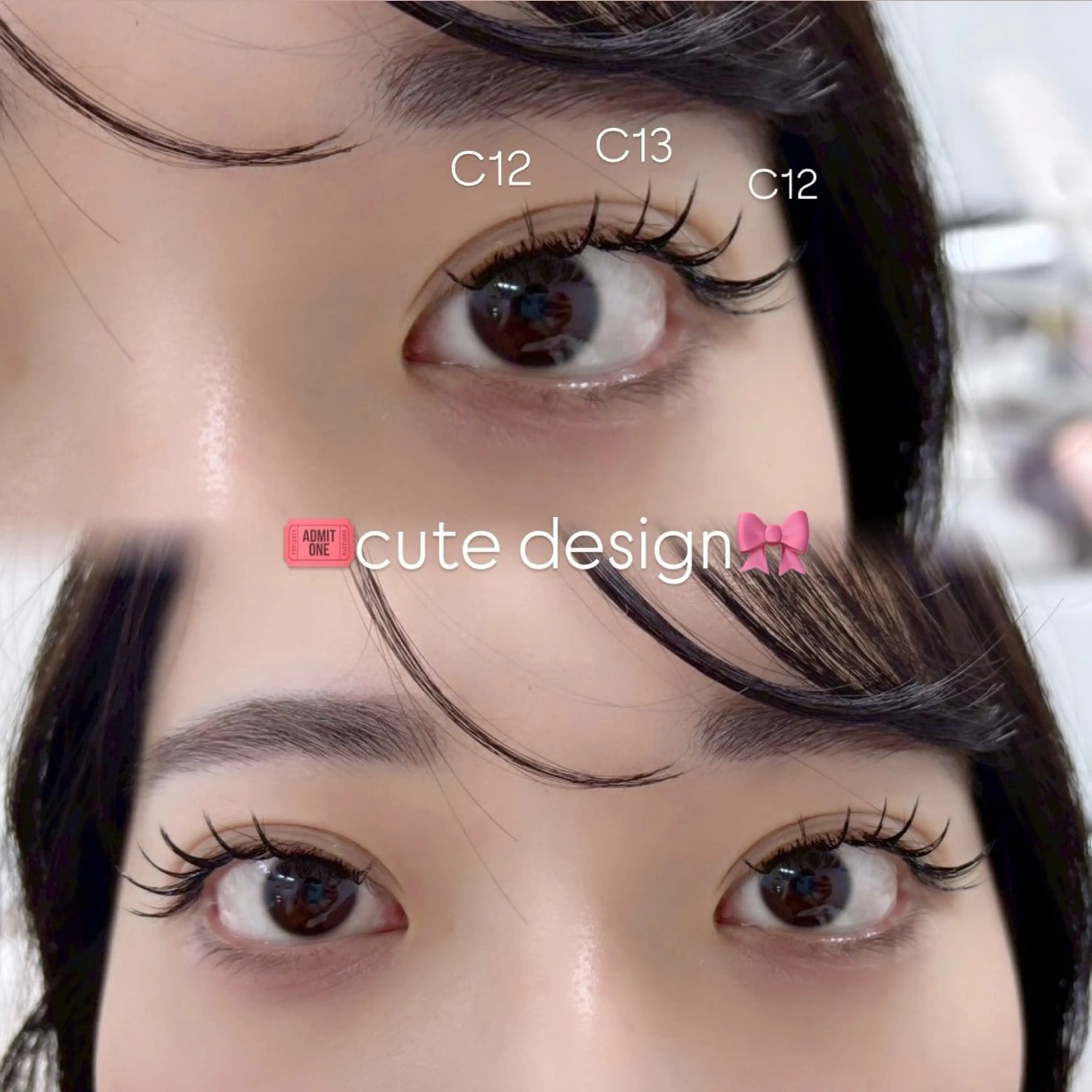 マツエク・マツパ たじま りお🩵のマツエク・マツパデザイン