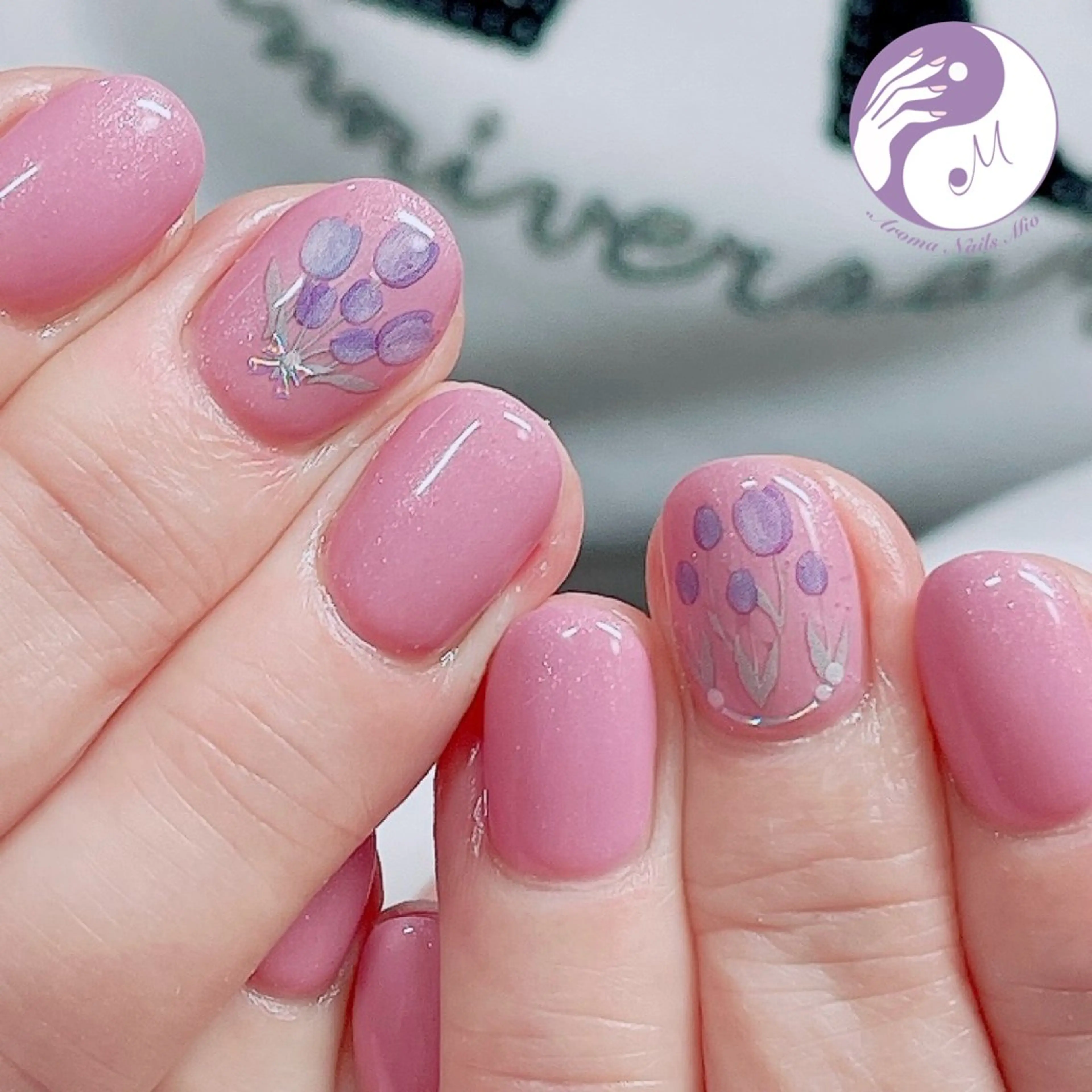 ネイル アートネイル ジェルネイル ワンカラーネイル .Nails Mio 赤羽西ネイルサロンのネイルデザイン