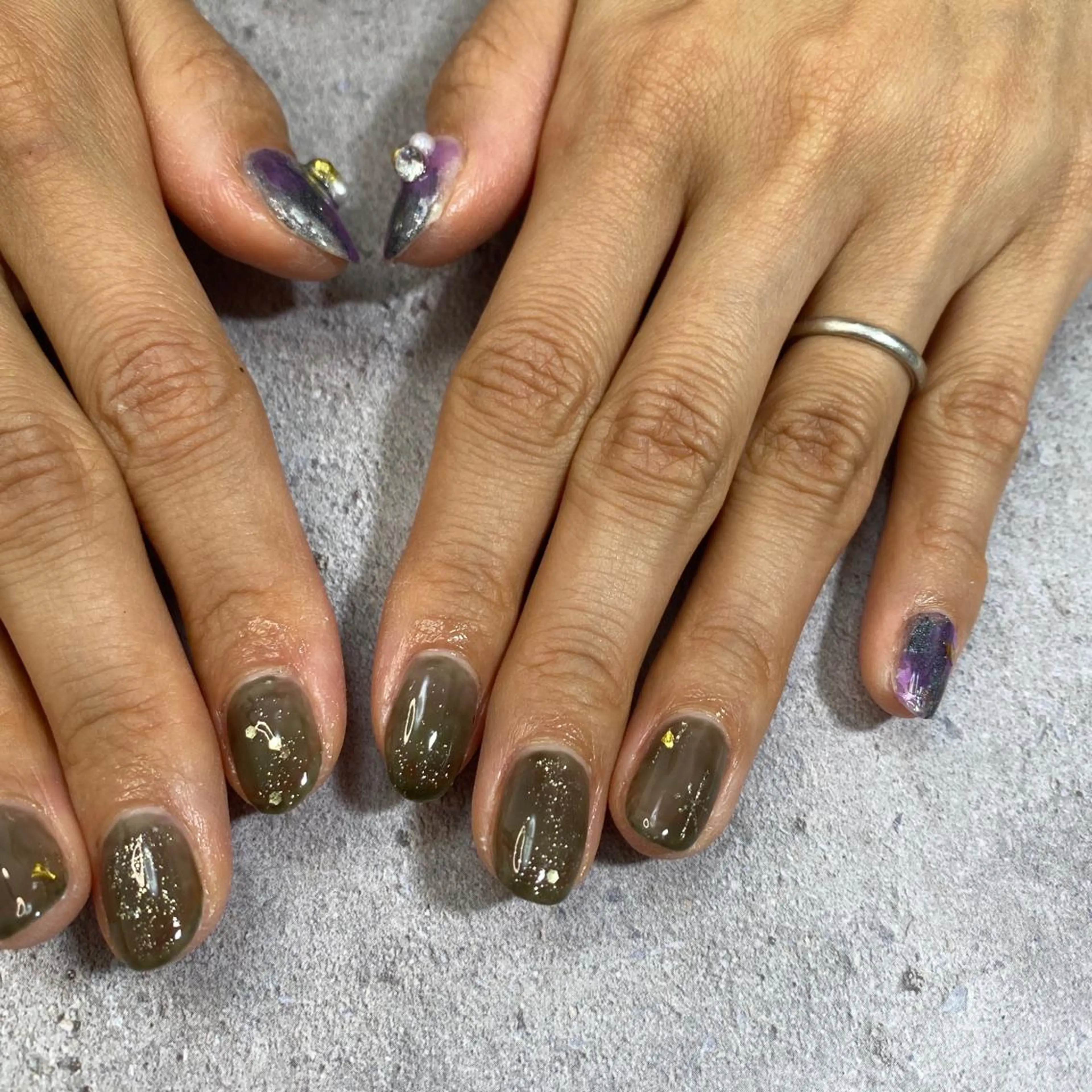 ネイル 城東区ネイルサロン carpediemのネイルデザイン