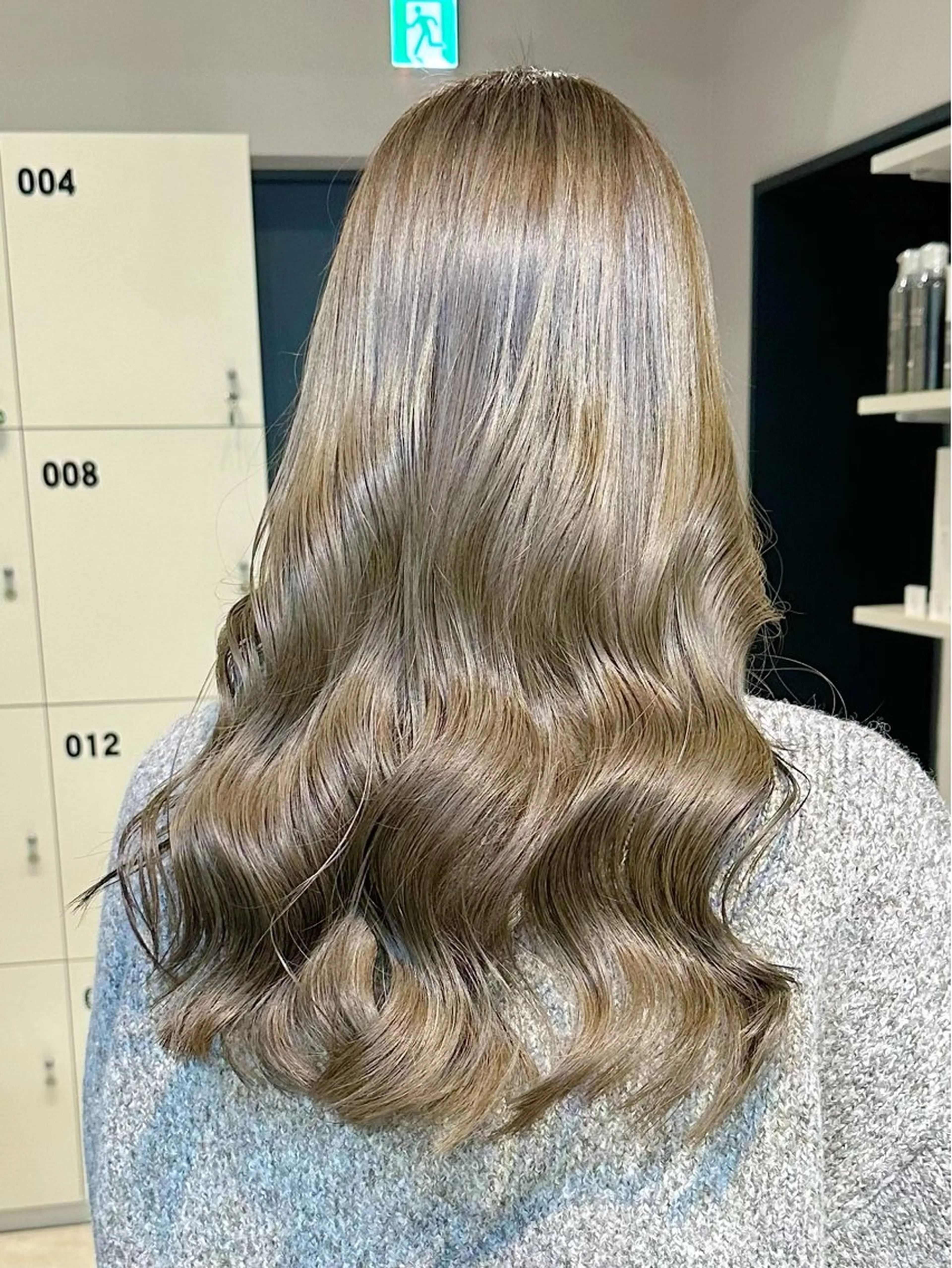 ロング カラー 髪質改善 カット ヘアカラー KURO/韓国ヘア /レイヤーカットのヘアスタイル