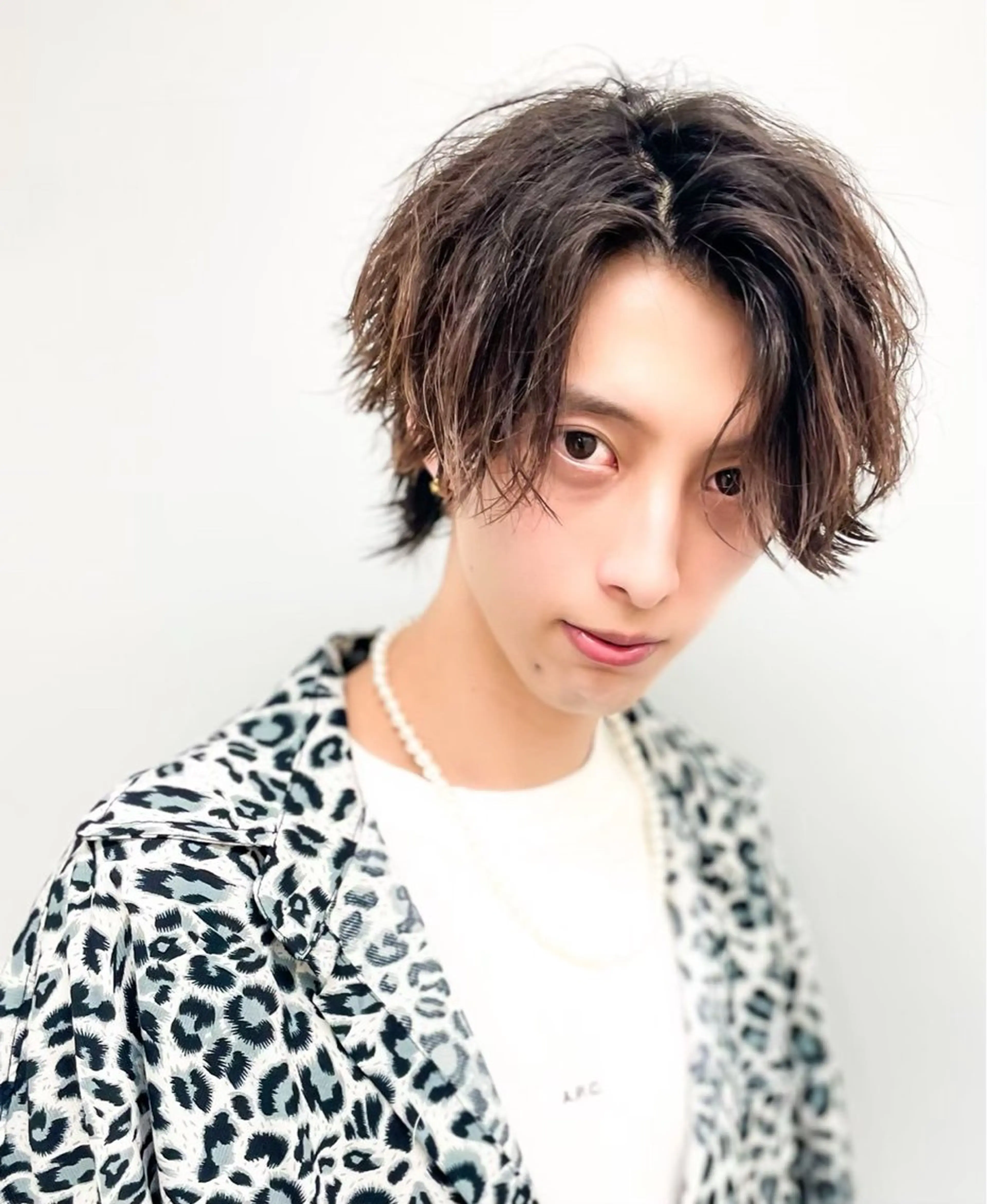 メンズ センターパート 楽にキマる🔥垢抜け ヘア/RAIKIのヘアスタイル