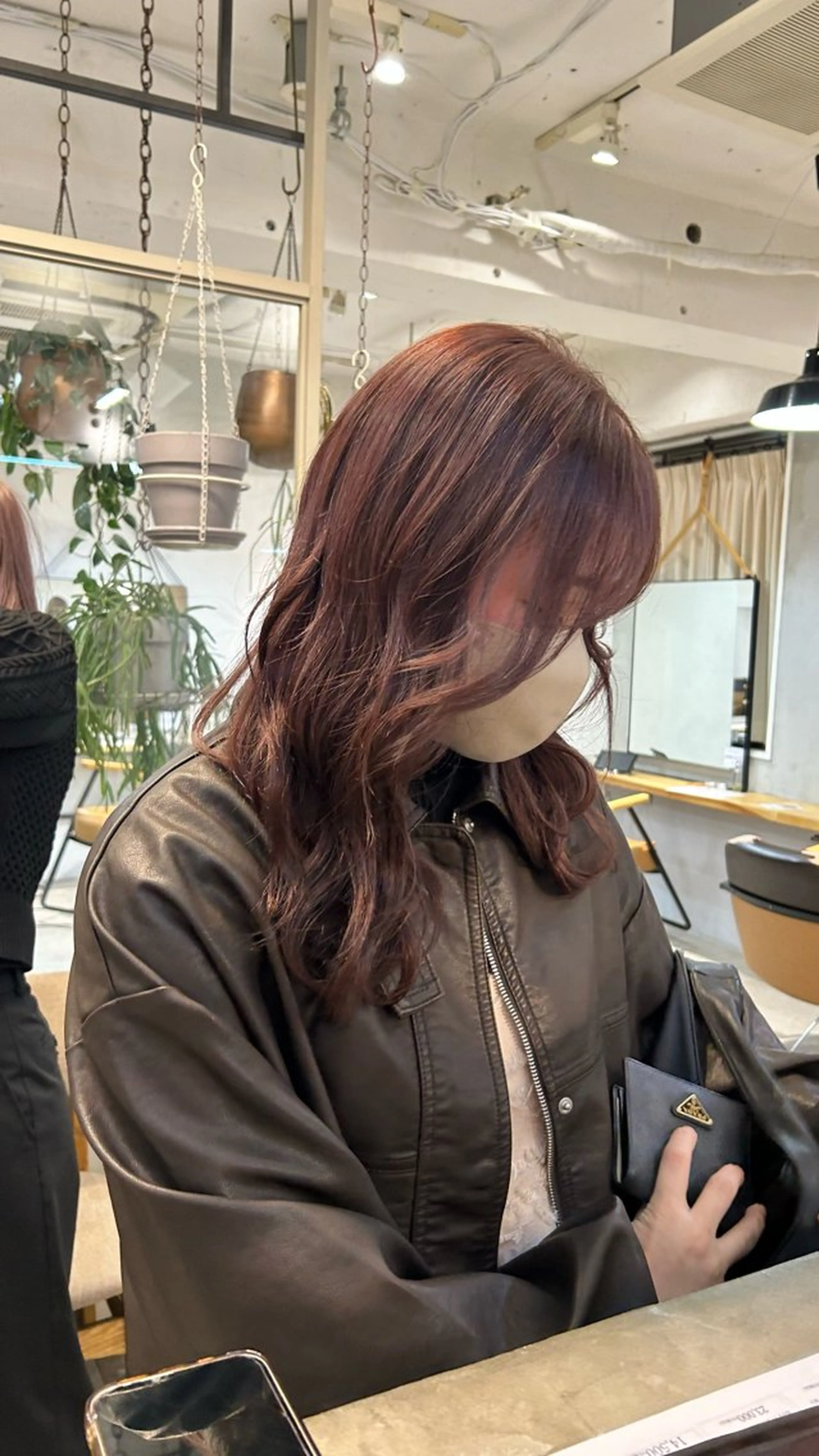 ミディアム カット ヘアカラー じゅわっと暖色カラー 🍊Moemiのヘアスタイル