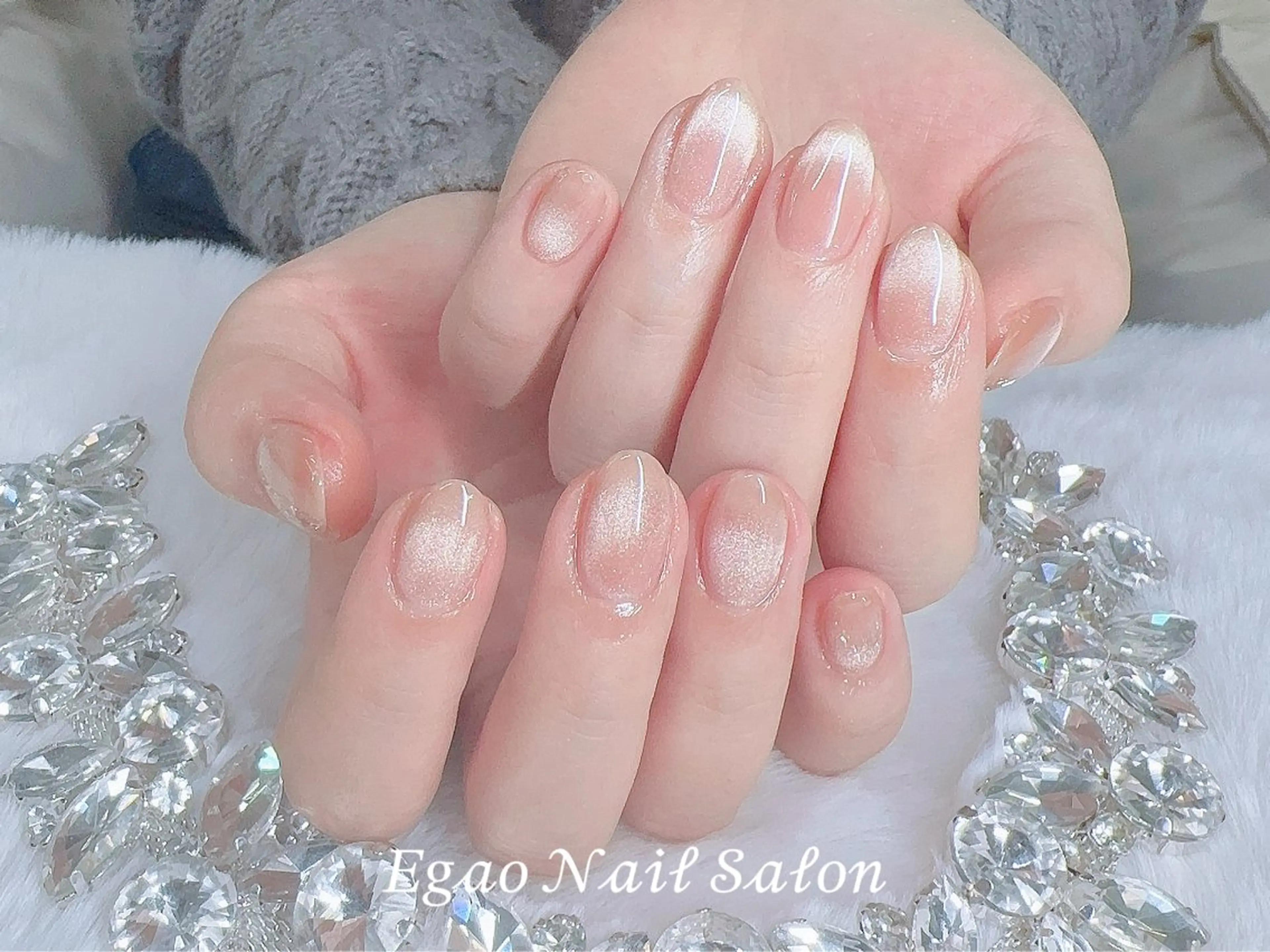 ネイル アートネイル フットネイル フレンチネイル ジェルネイル グラデーション ハンドネイル Egao Nail錦糸町店のネイルデザイン