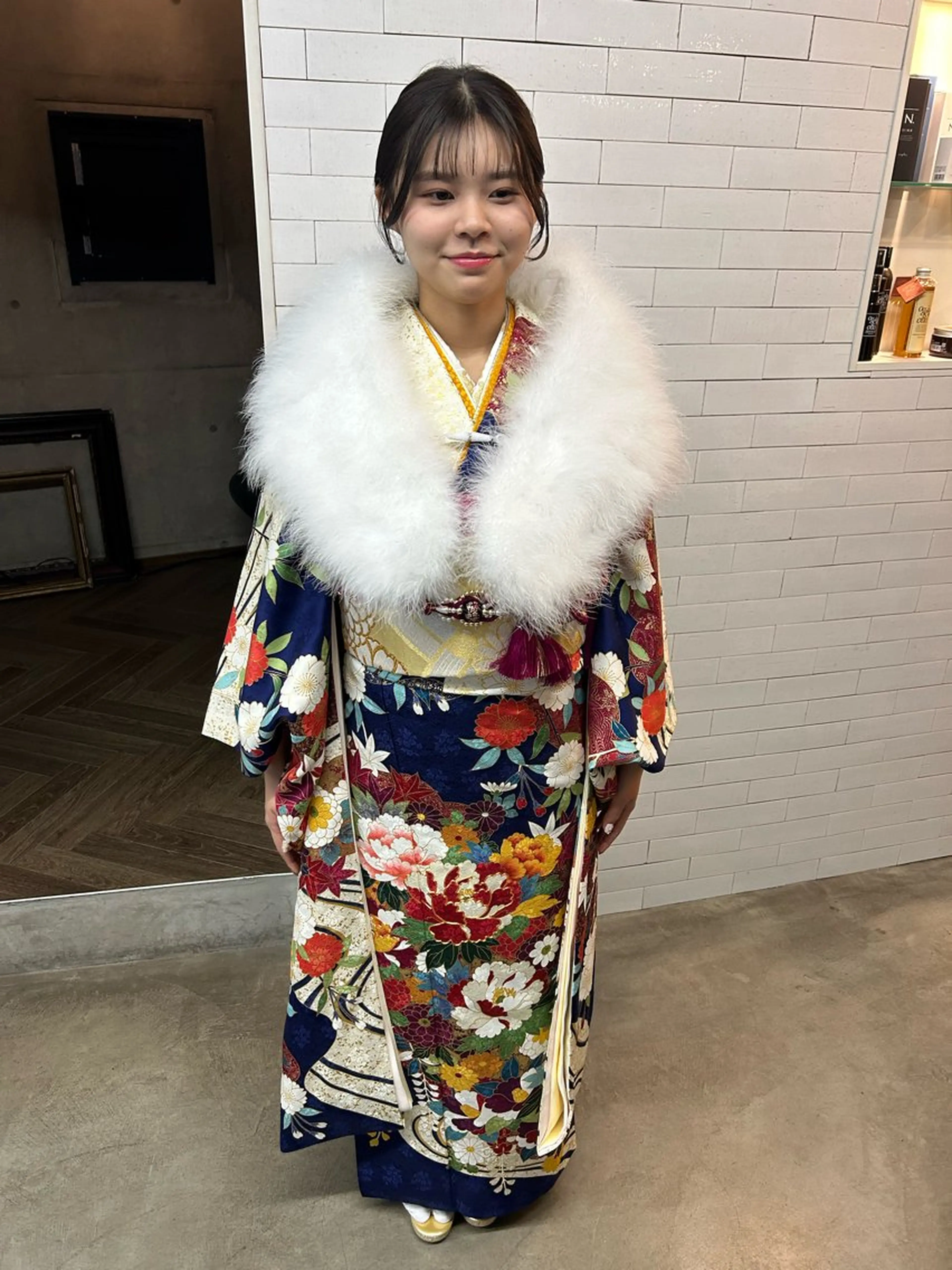 ヘアアレンジ 成人式 やすだ しおりのエステ・リラクイメージ