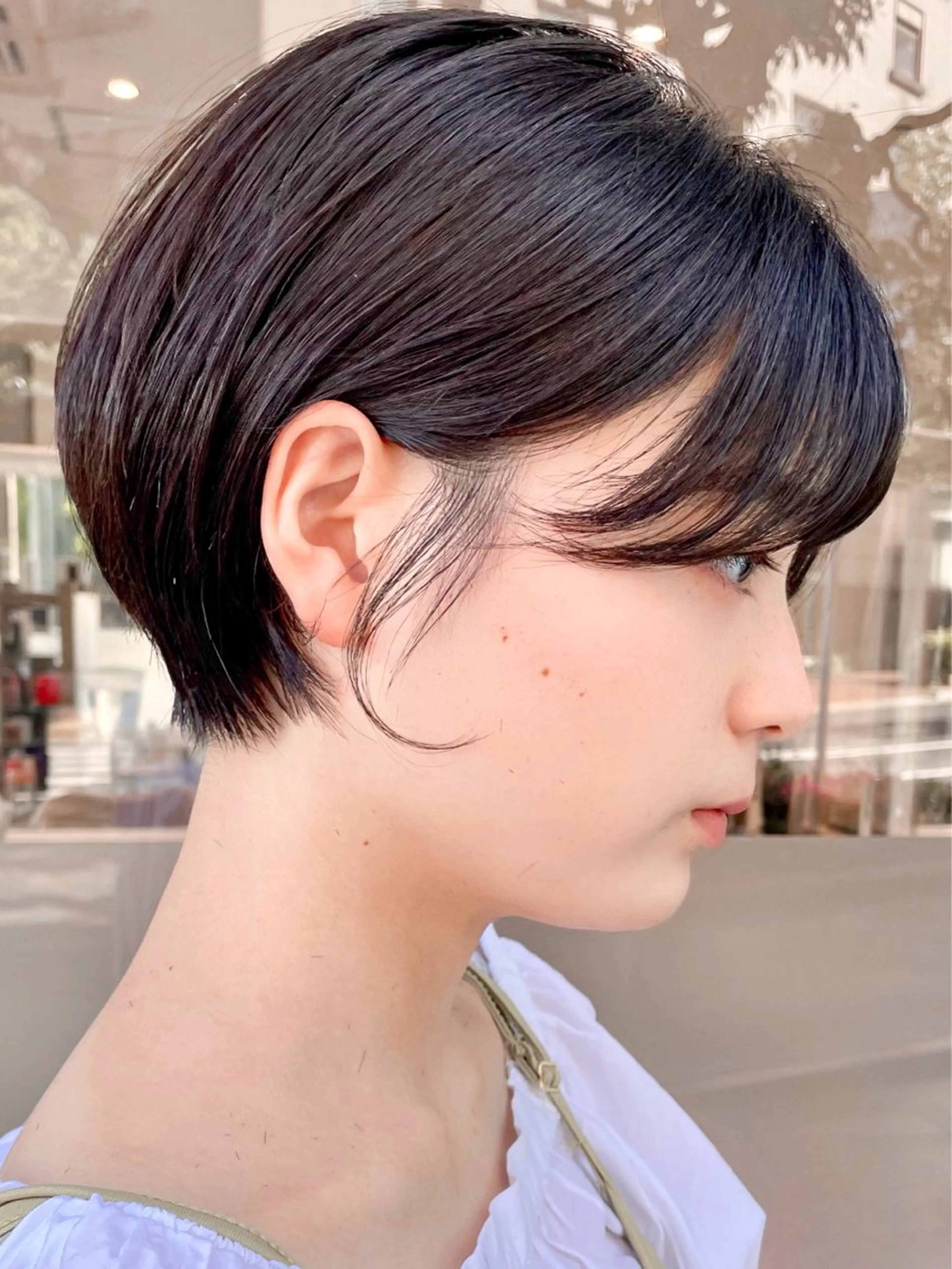 ショート ショートボブ 丸みショート ボブ ショートヘア 三鷹で1番ショート ボブをカットする新谷のヘアスタイル