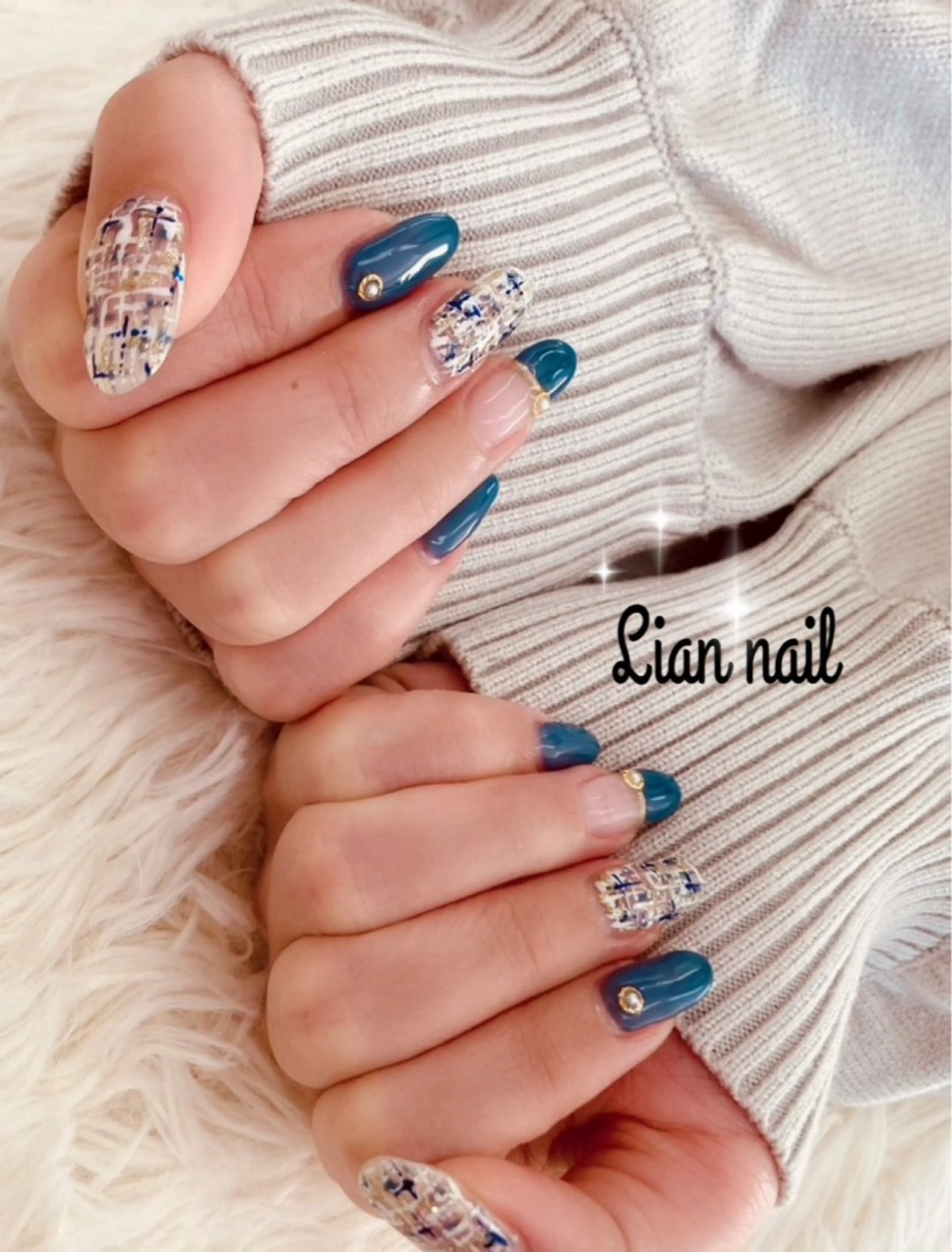 ネイル ハンドネイル Lianネイル 寛子Lianのネイルデザイン